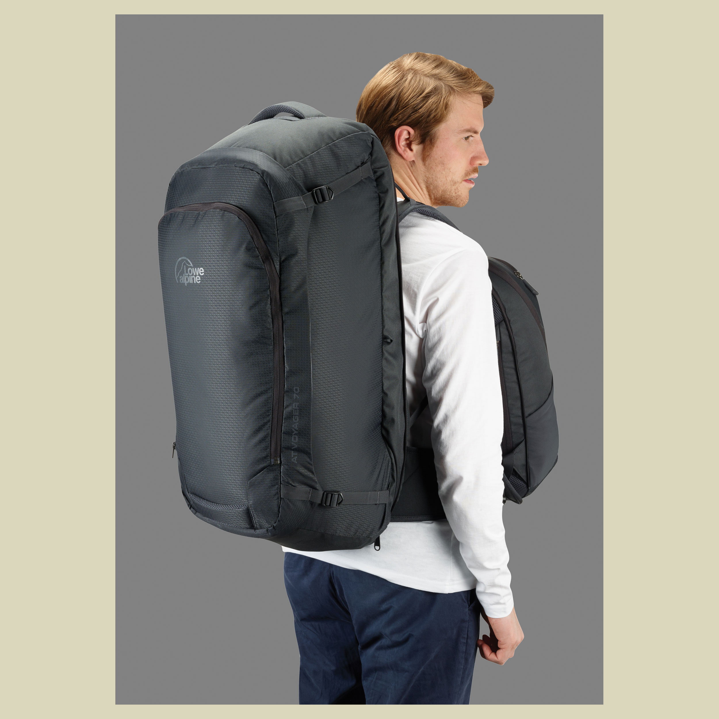 AT Voyager 55 +15 Volumen 55 L + 15 L Farbe anthracite AT Voyager 55 +15 Volumen 55 L + 15 L Farbe anthracite
