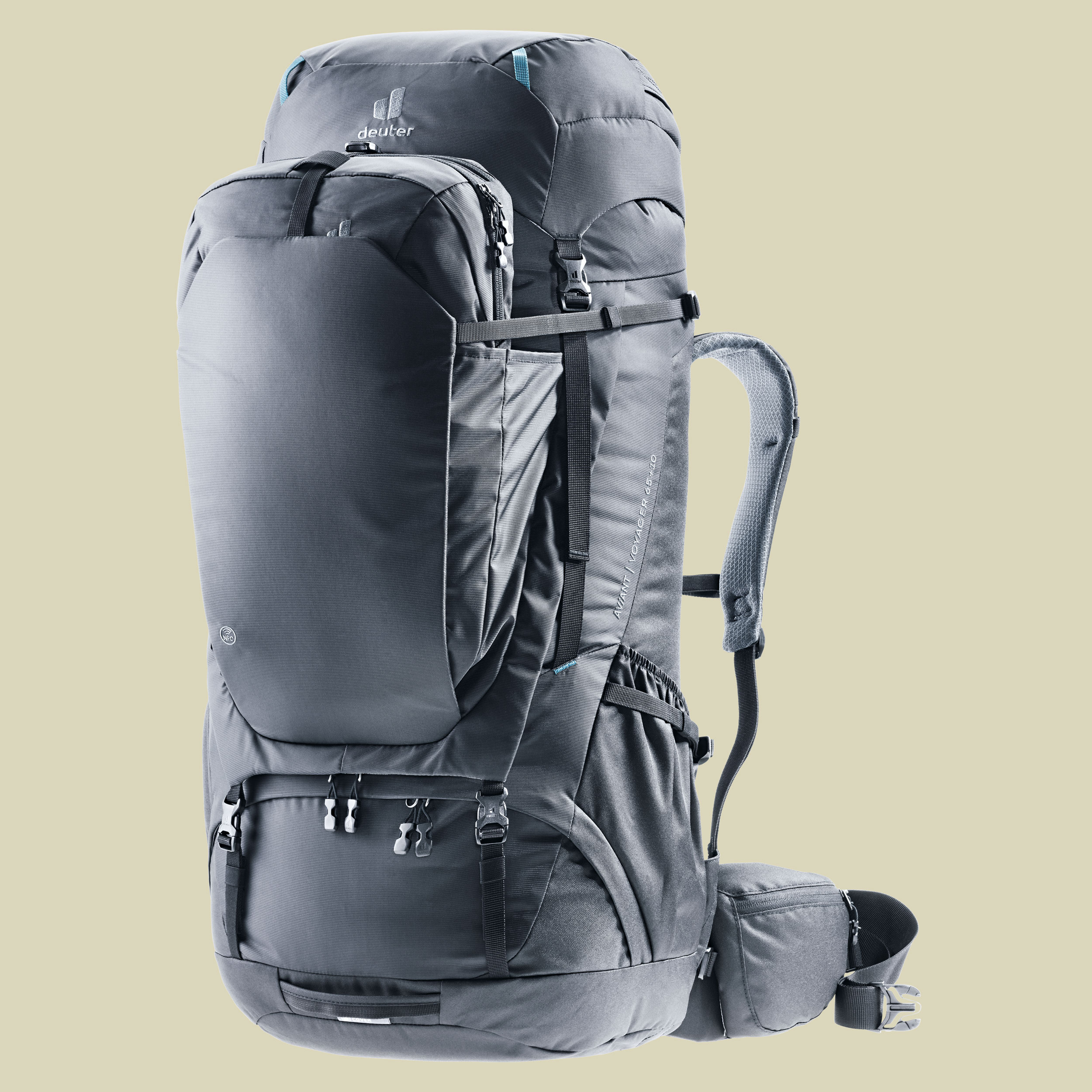 AViANT Voyager 65+10 Volumen 65 L + 10 L Farbe black