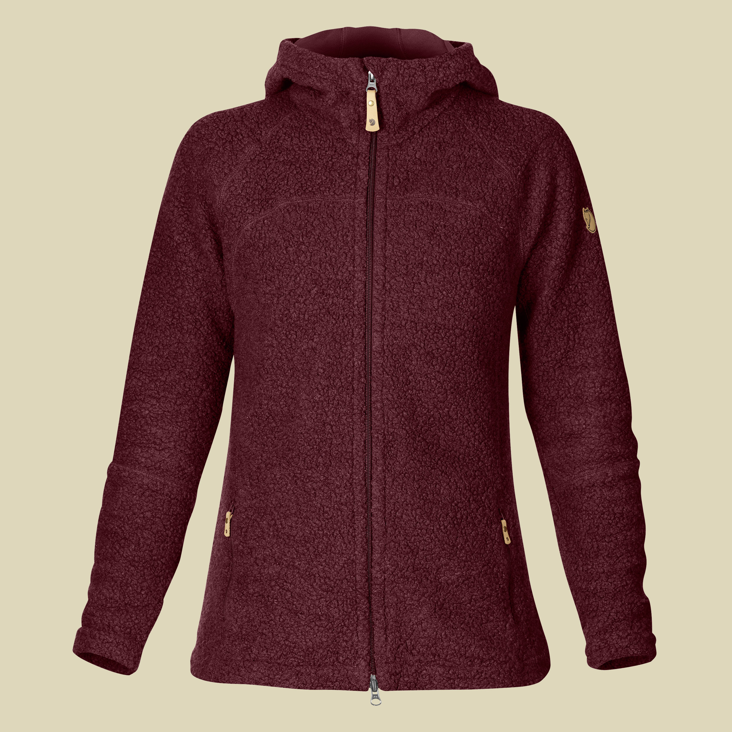 Kaitum Fleece Women Größe M  Farbe dark garnet