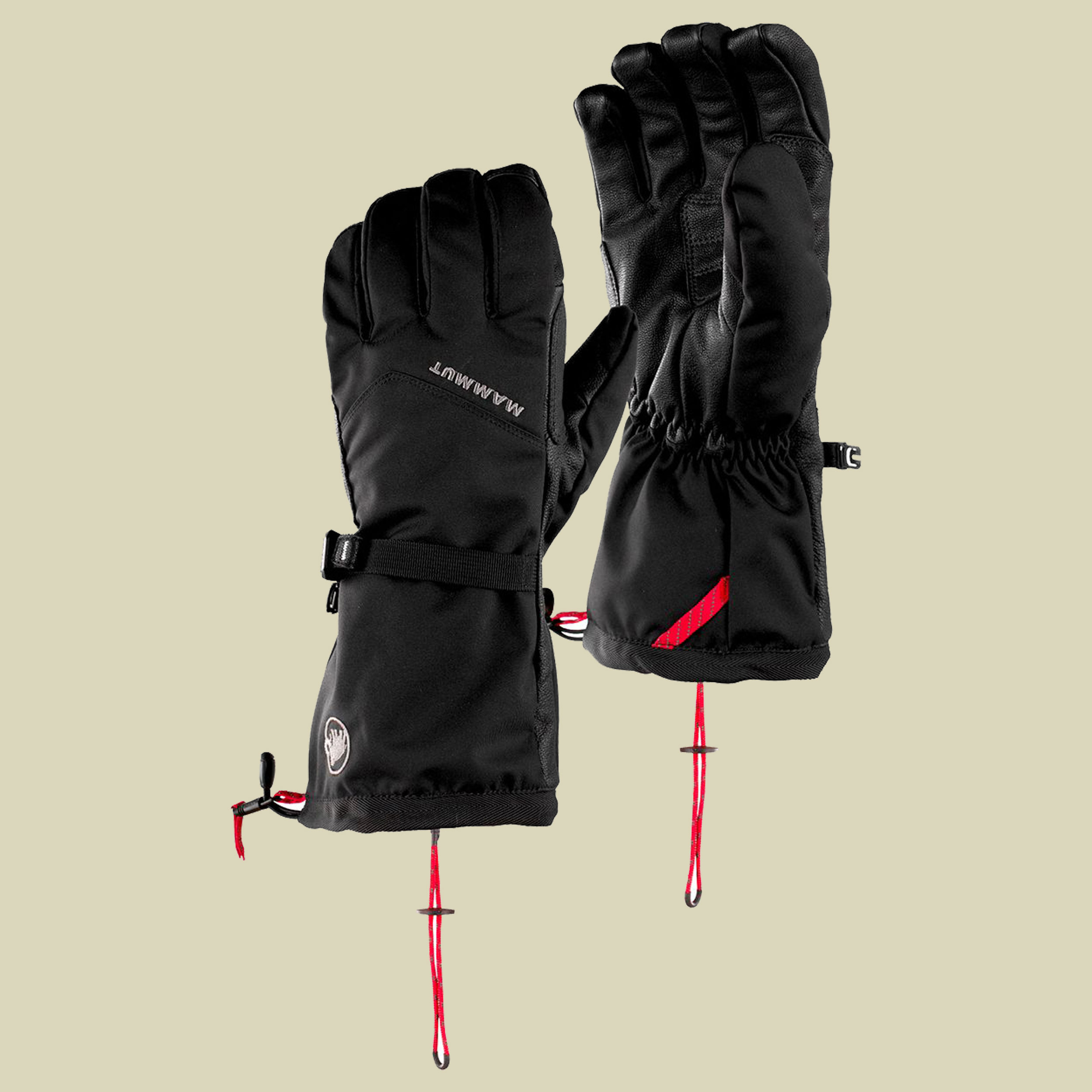 Masao 2 in 1 Glove Größe 7 Farbe black