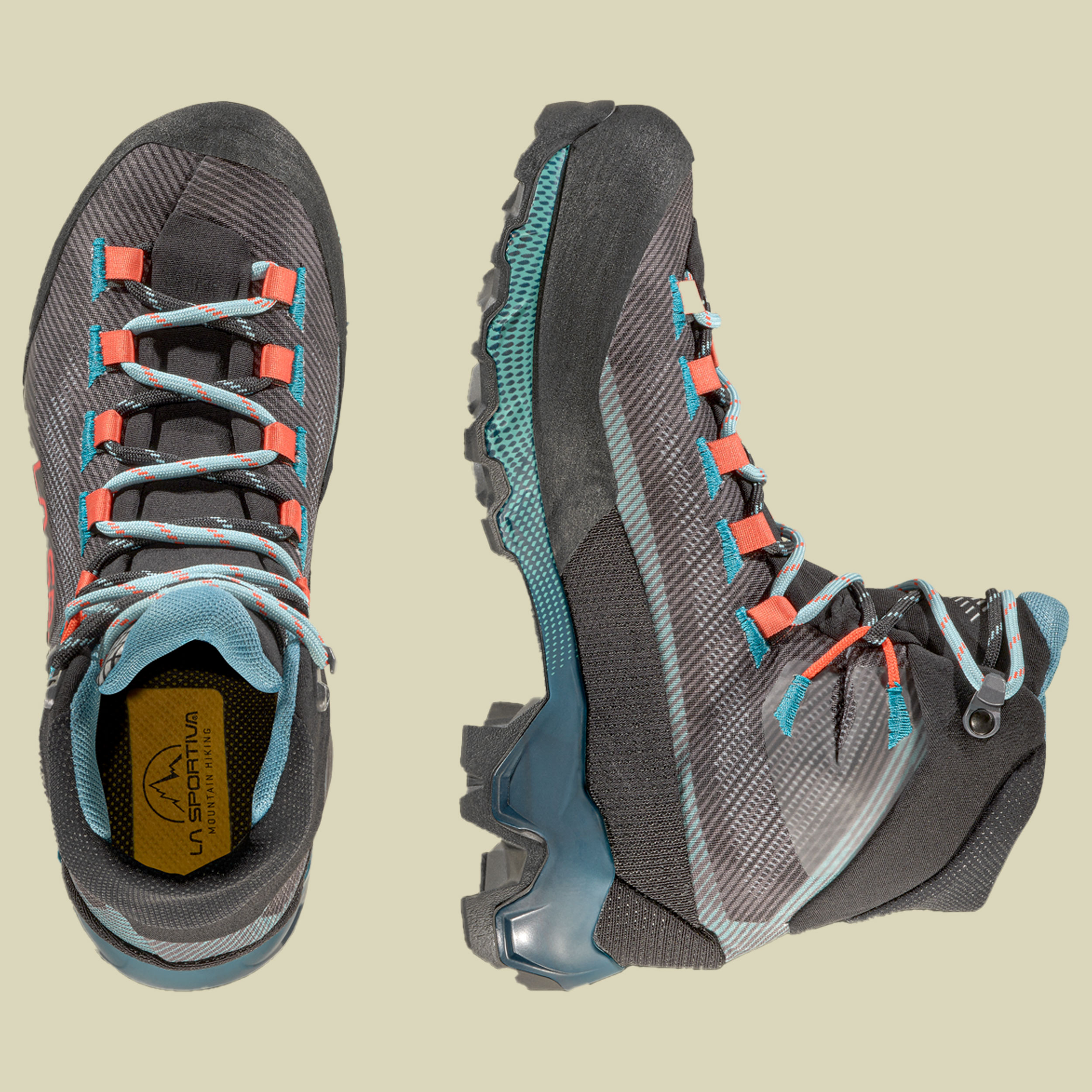 Aequilibrium Hike GTX Women 41,5 grau 3 - Farbe carbon/aspen green