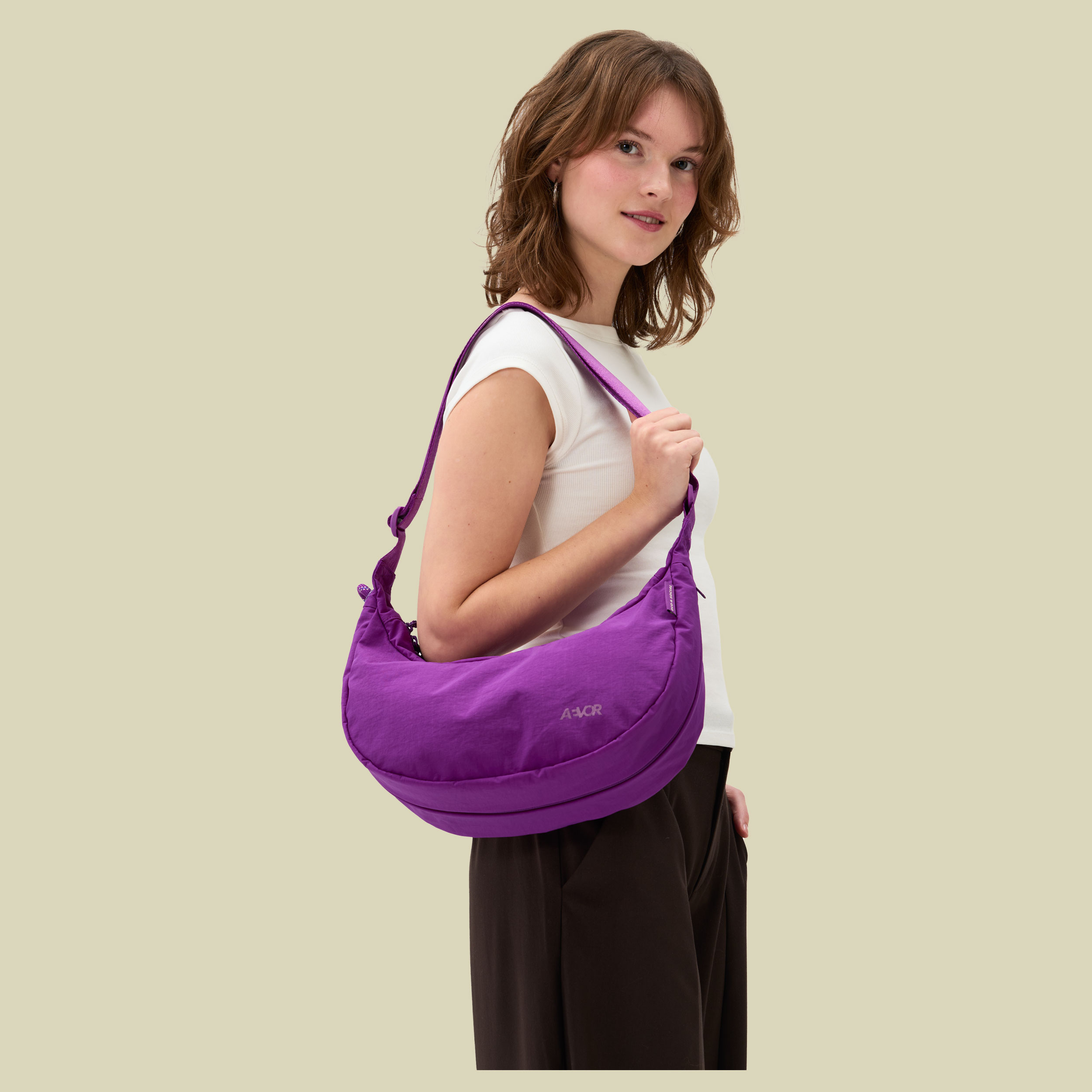 Bike Sling Bag 7 pink - electric fuchsia