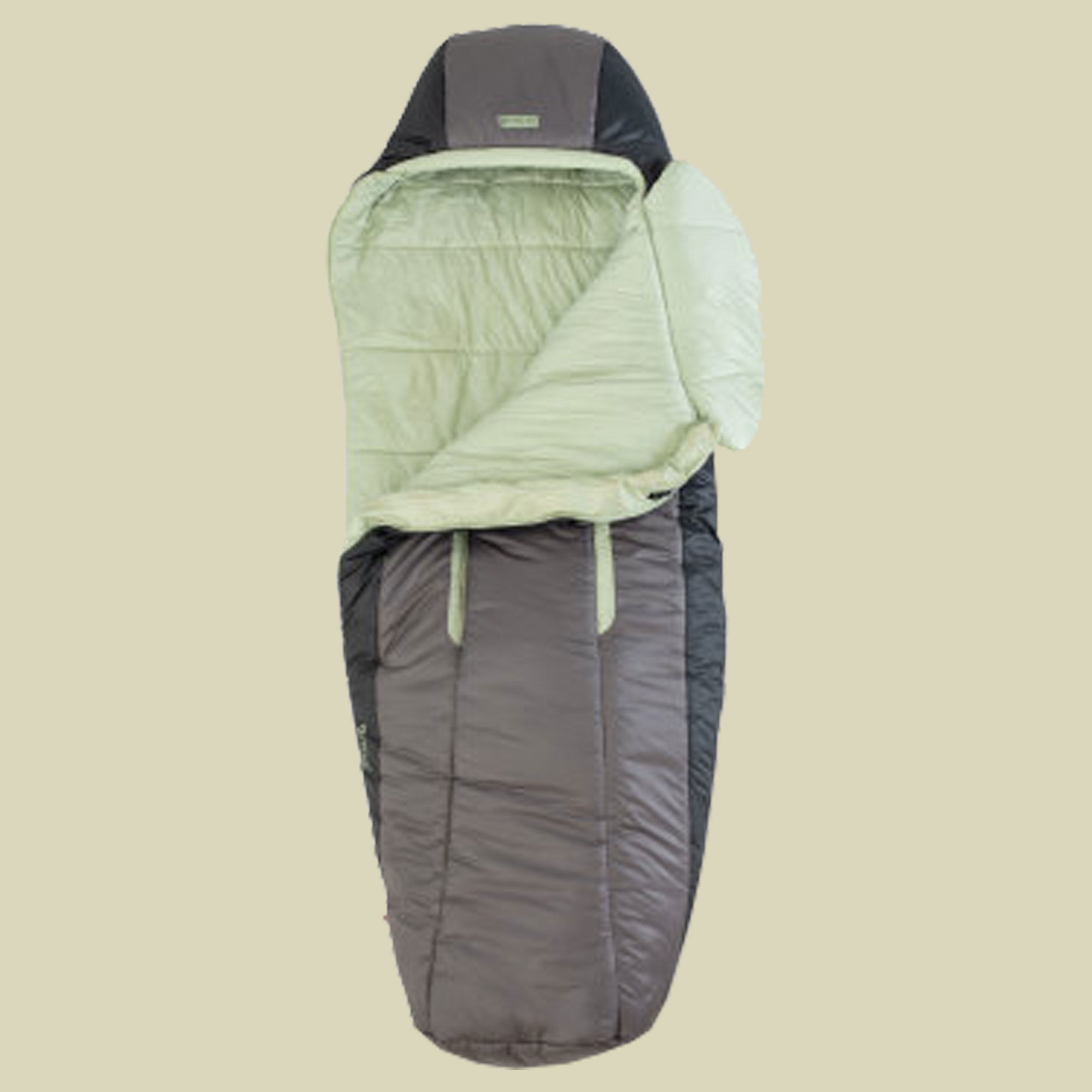 Forte Endless Promise Womens 35 bis Körpergröße 183 cm Farbe plum gray/celadon green, Reißverschluss rechts