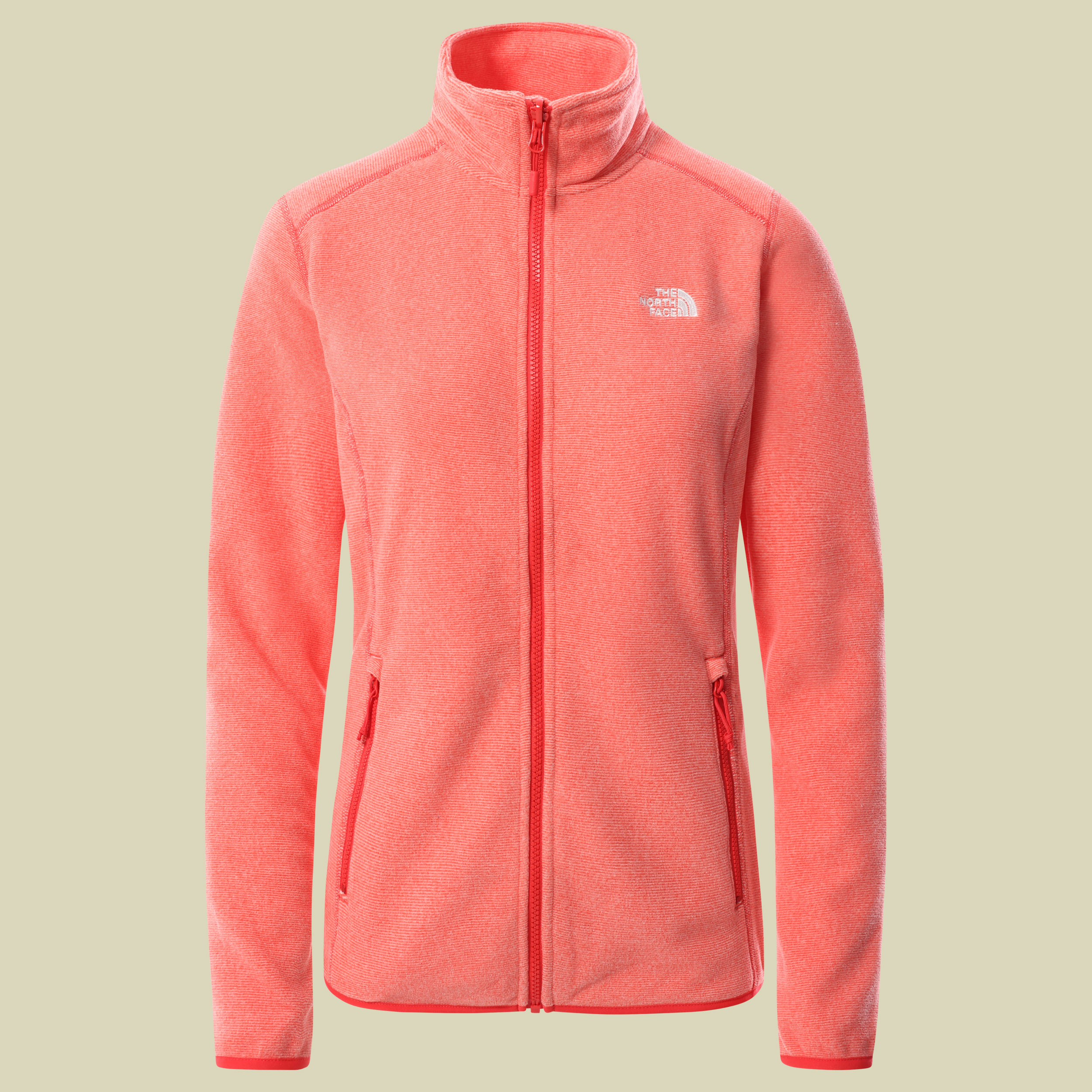 100 Glacier Full Zip Women Größe XL Farbe horizon red-pearl blush
