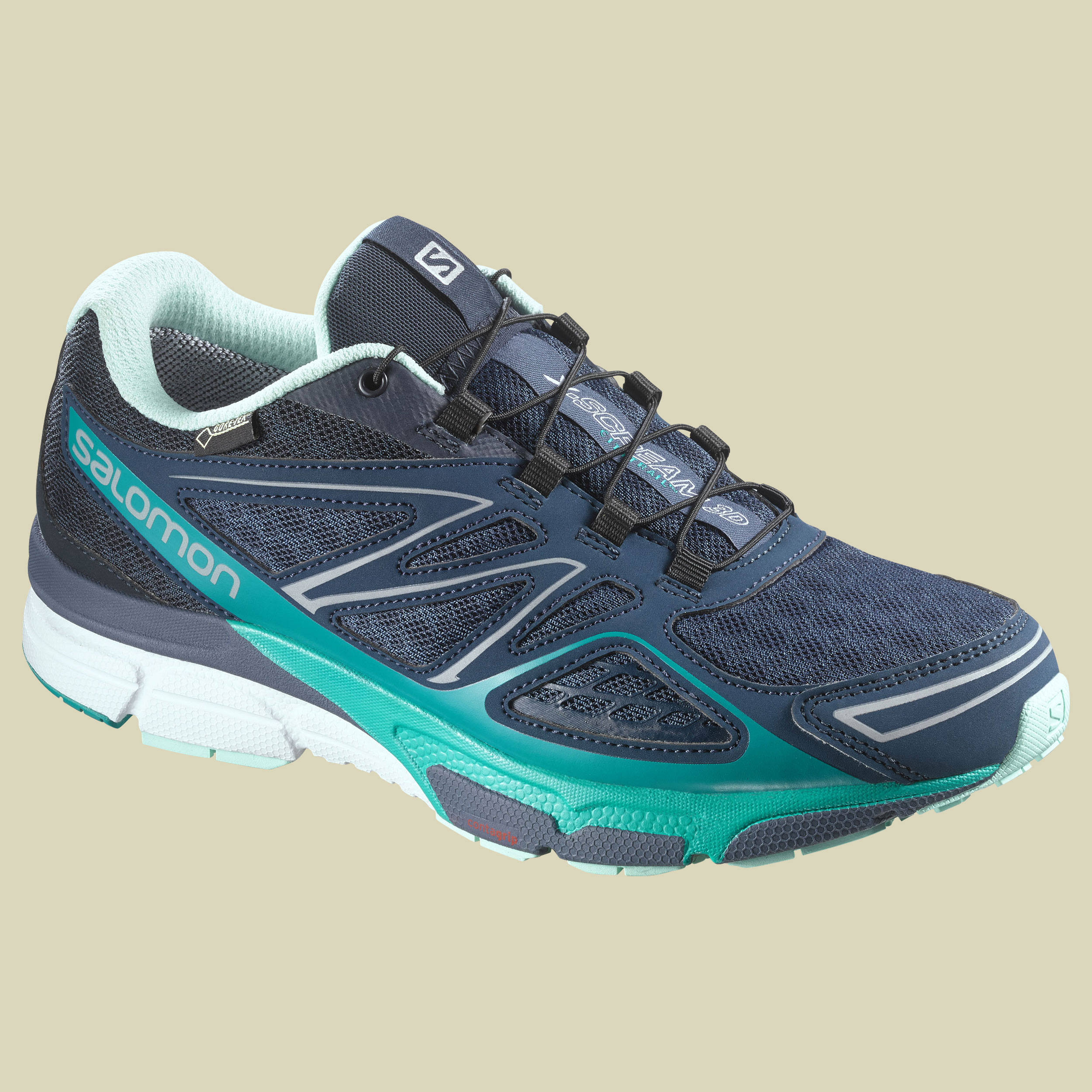 X-Scream 3D GTX Women Größe UK 4,5 Farbe slate blue-deep blue-teal blue