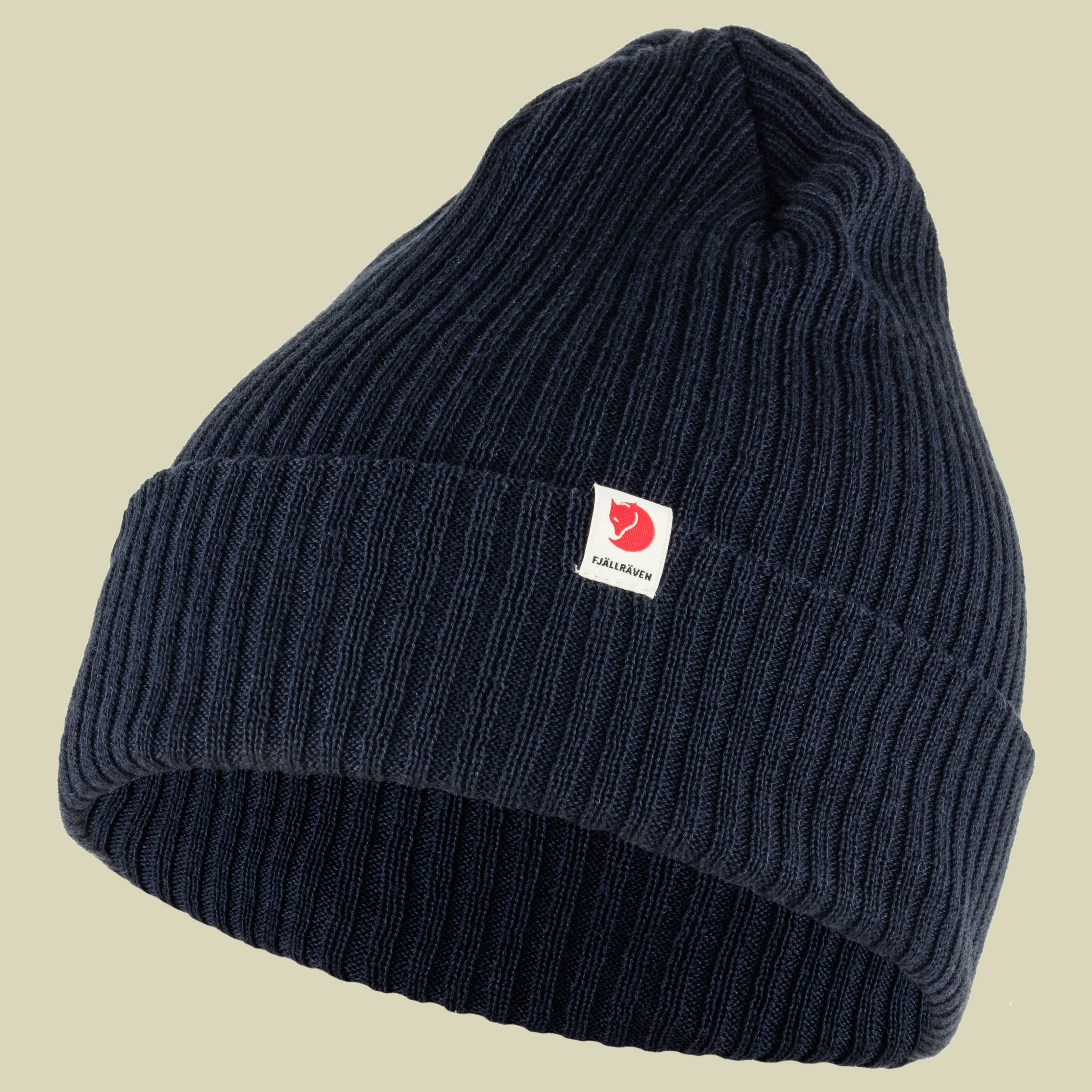 Fjällräven Rib Hat One Size blau - dark navy