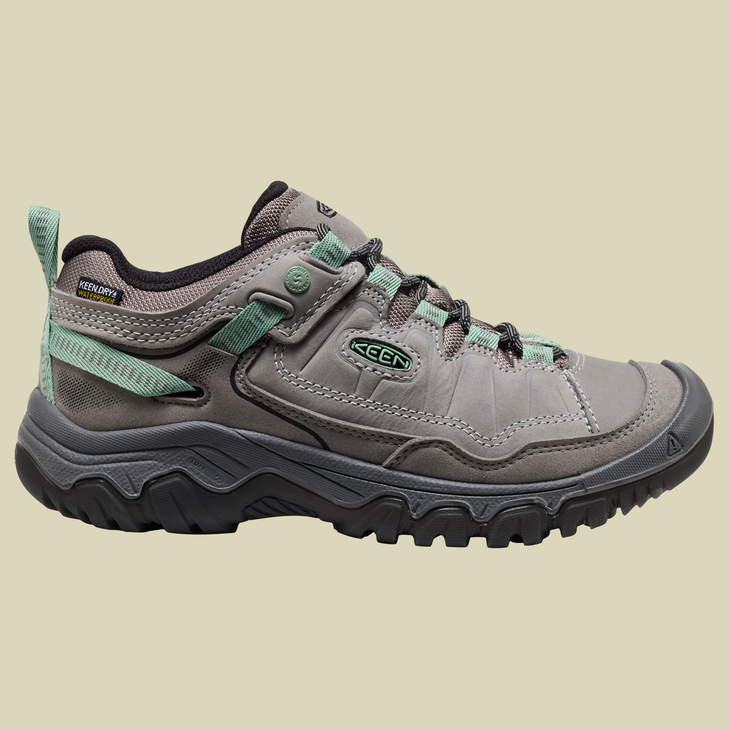 Targhee IV WP Women UK 8,5 grau - alloy/granite green
