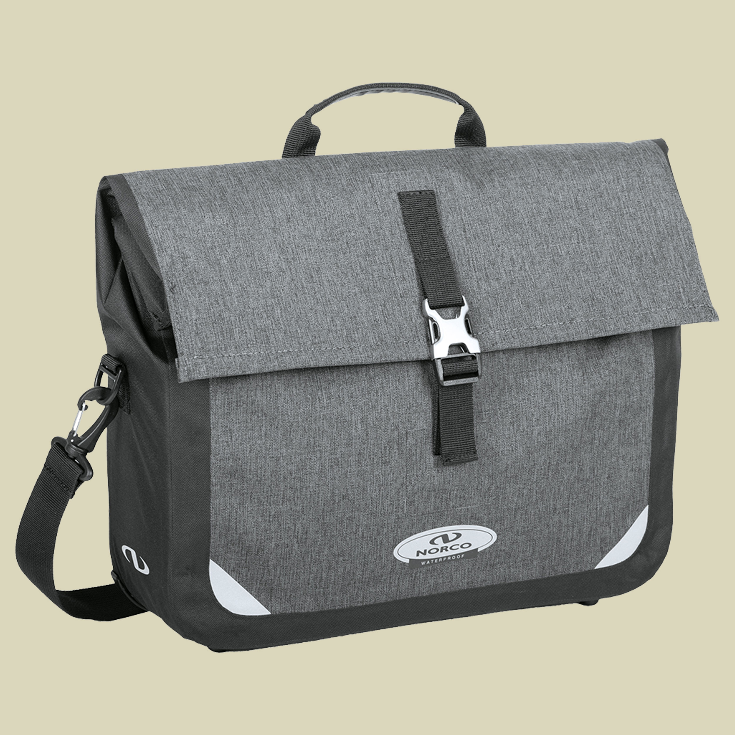 Kilmore Commuter Tasche Volumen 12,5 L Farbe tweed grey/schwarz