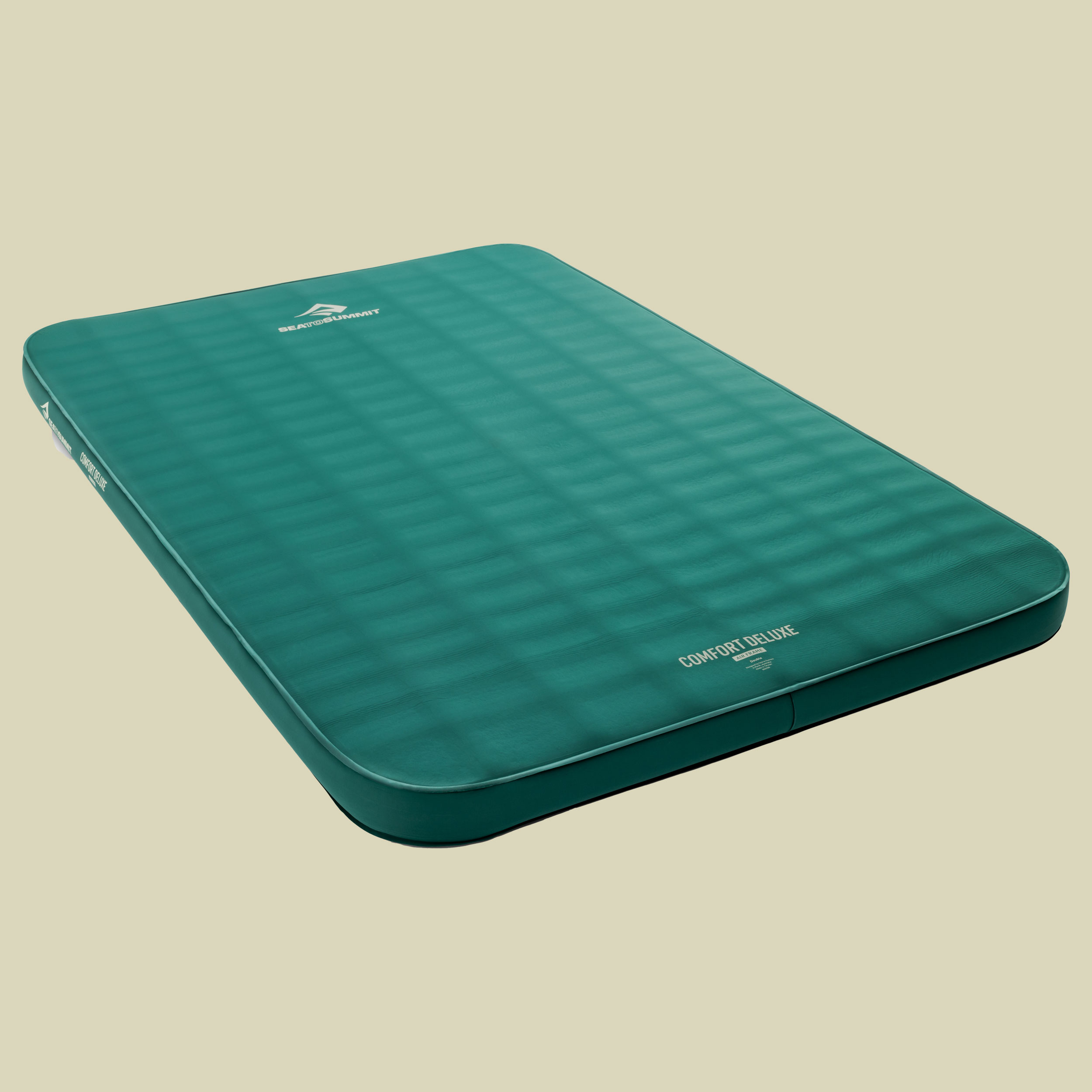 Comfort Deluxe Self Inflating Mat Double grün - Farbe rain forest