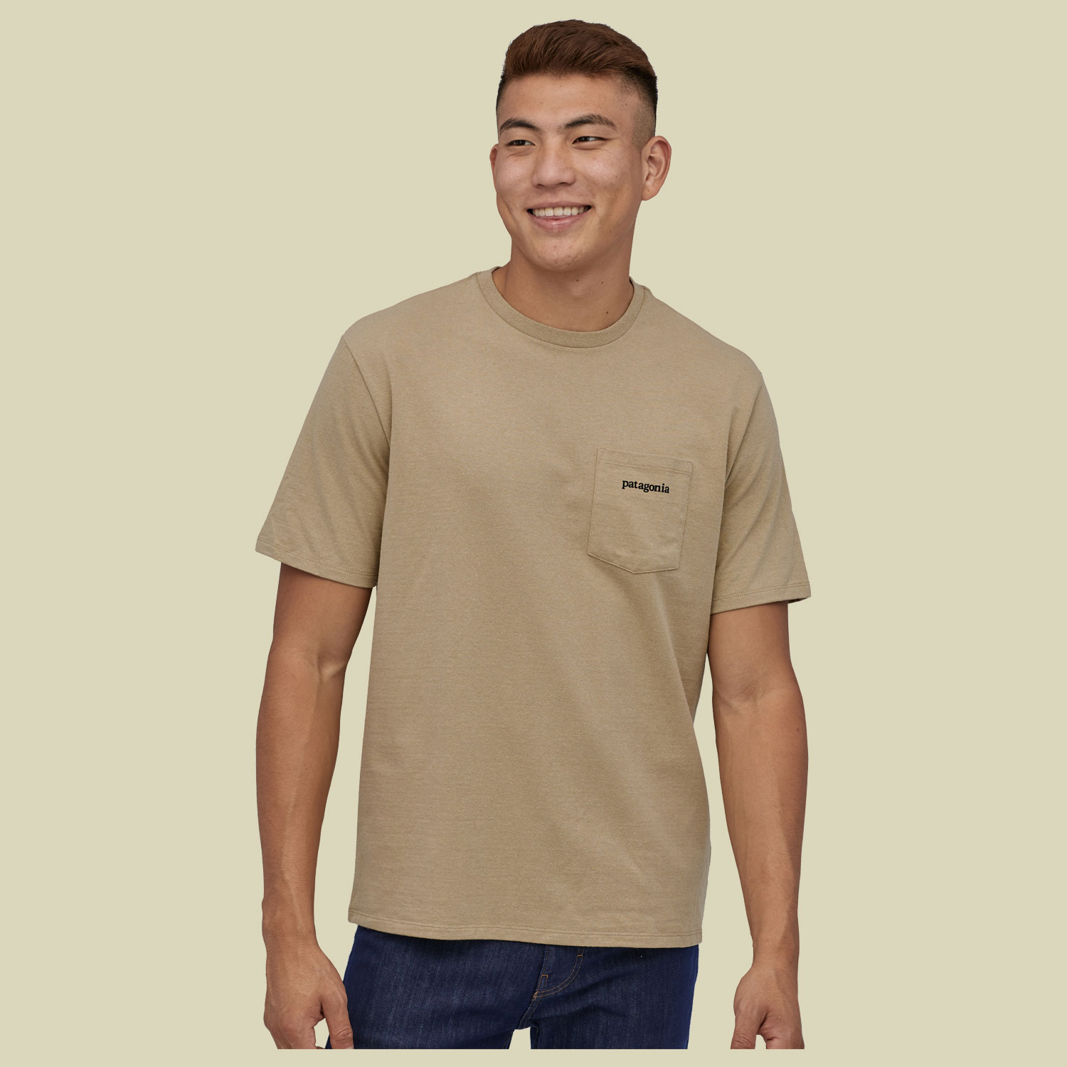 Line Logo Ridge Pocket Responsibili-Tee Men