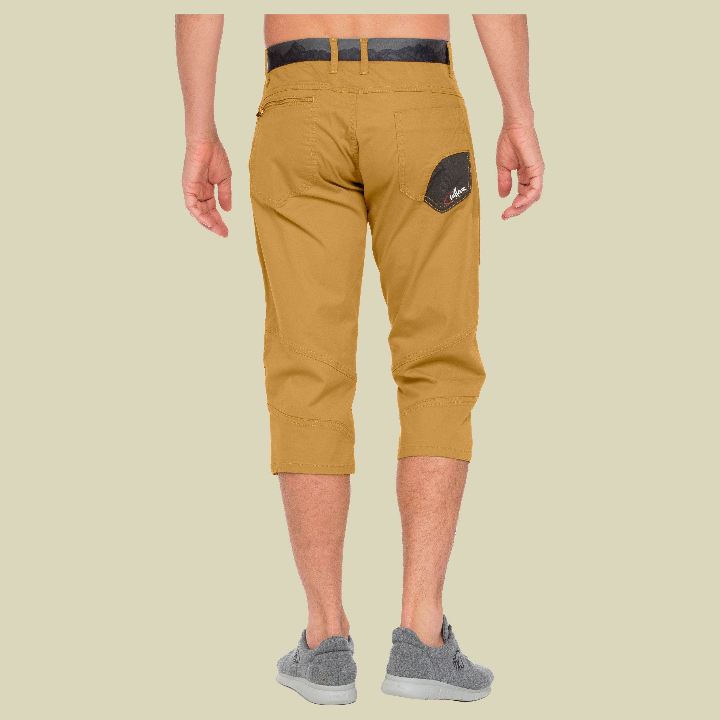 Wilder Kaiser 3/4 Pant Men Größe S Farbe curry