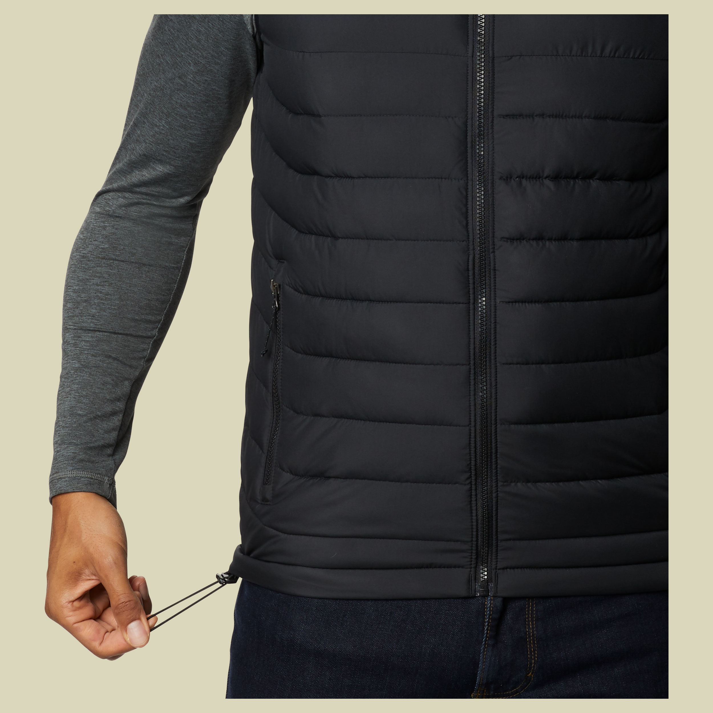 Powder Lite II Vest Men XL schwarz - Farbe black