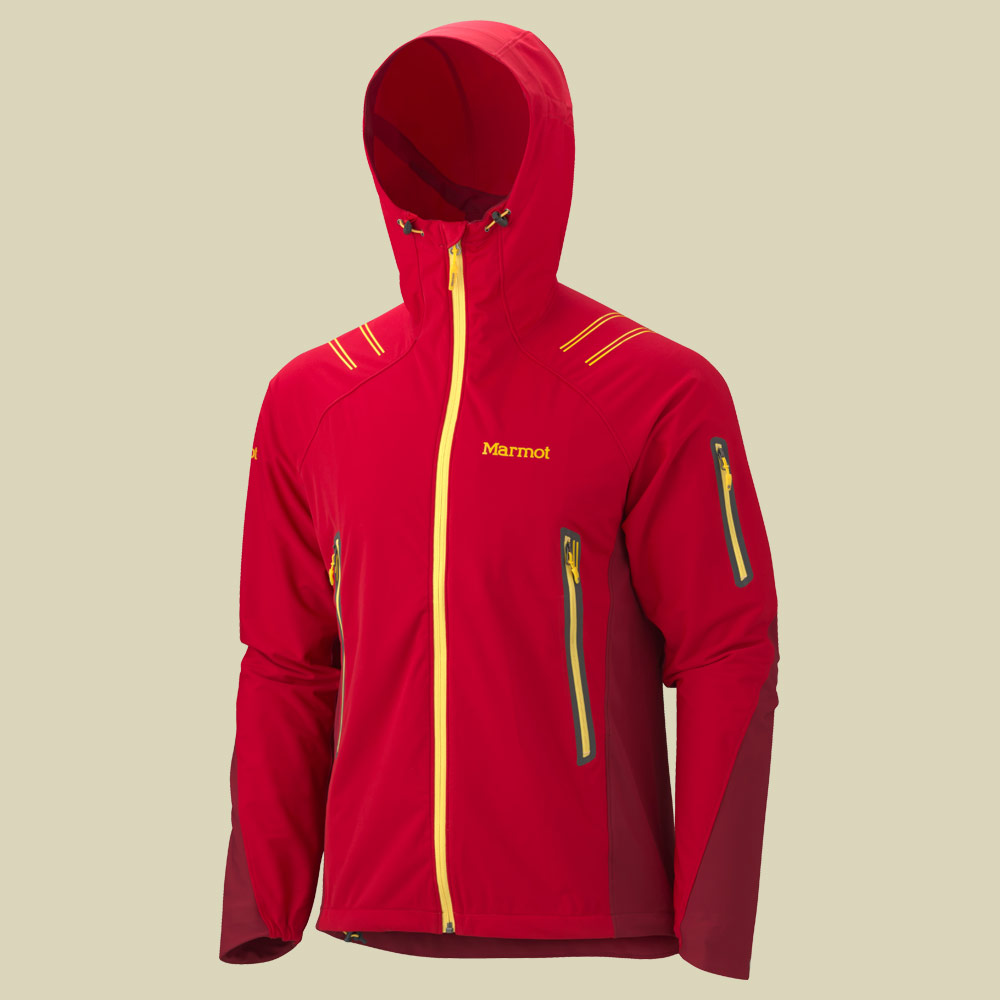 Vapor Trail Hoody Men Größe L Farbe team red