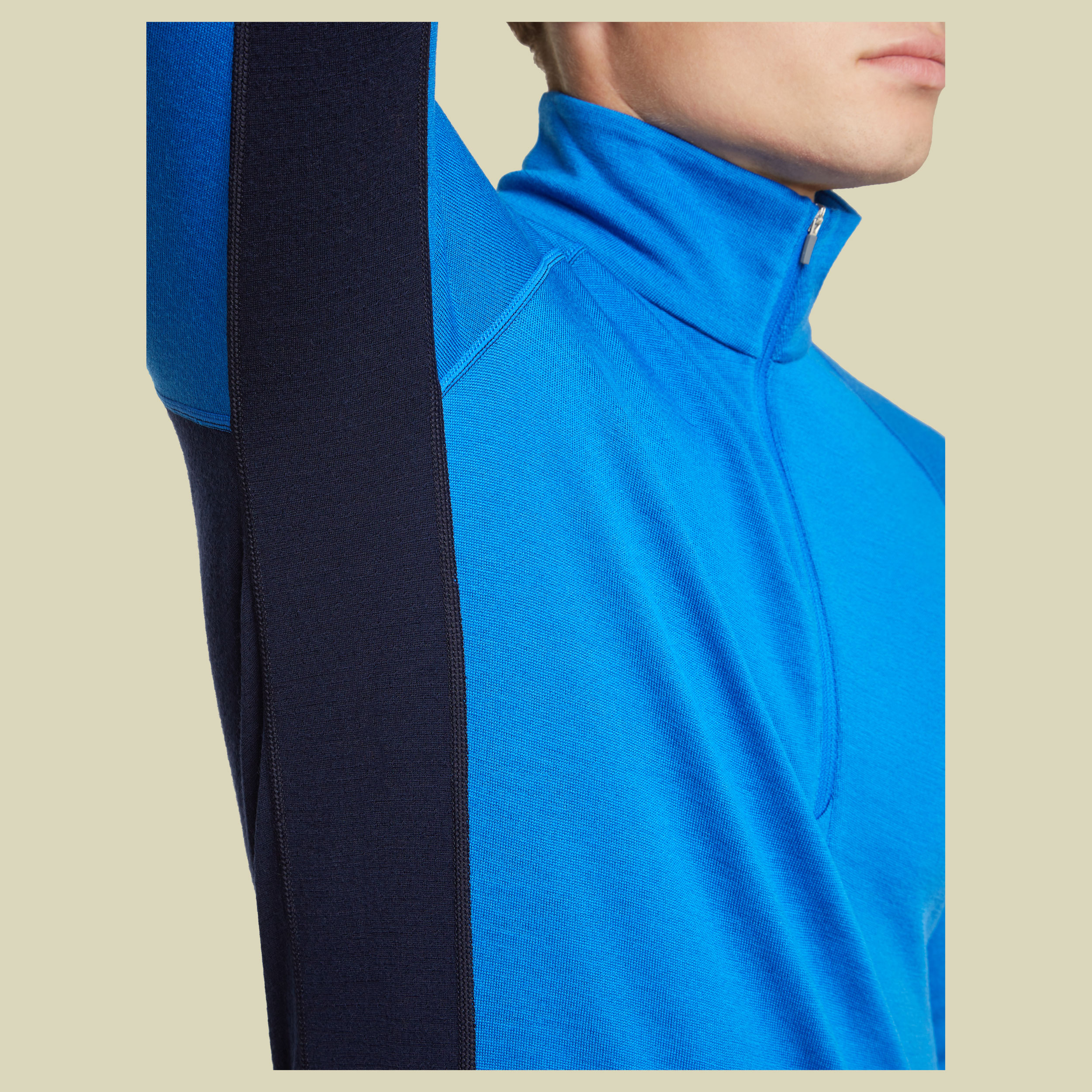 Merino 260 ZoneKnit LS Half Zip Men XL blau - midnight navy/lazurite/cb