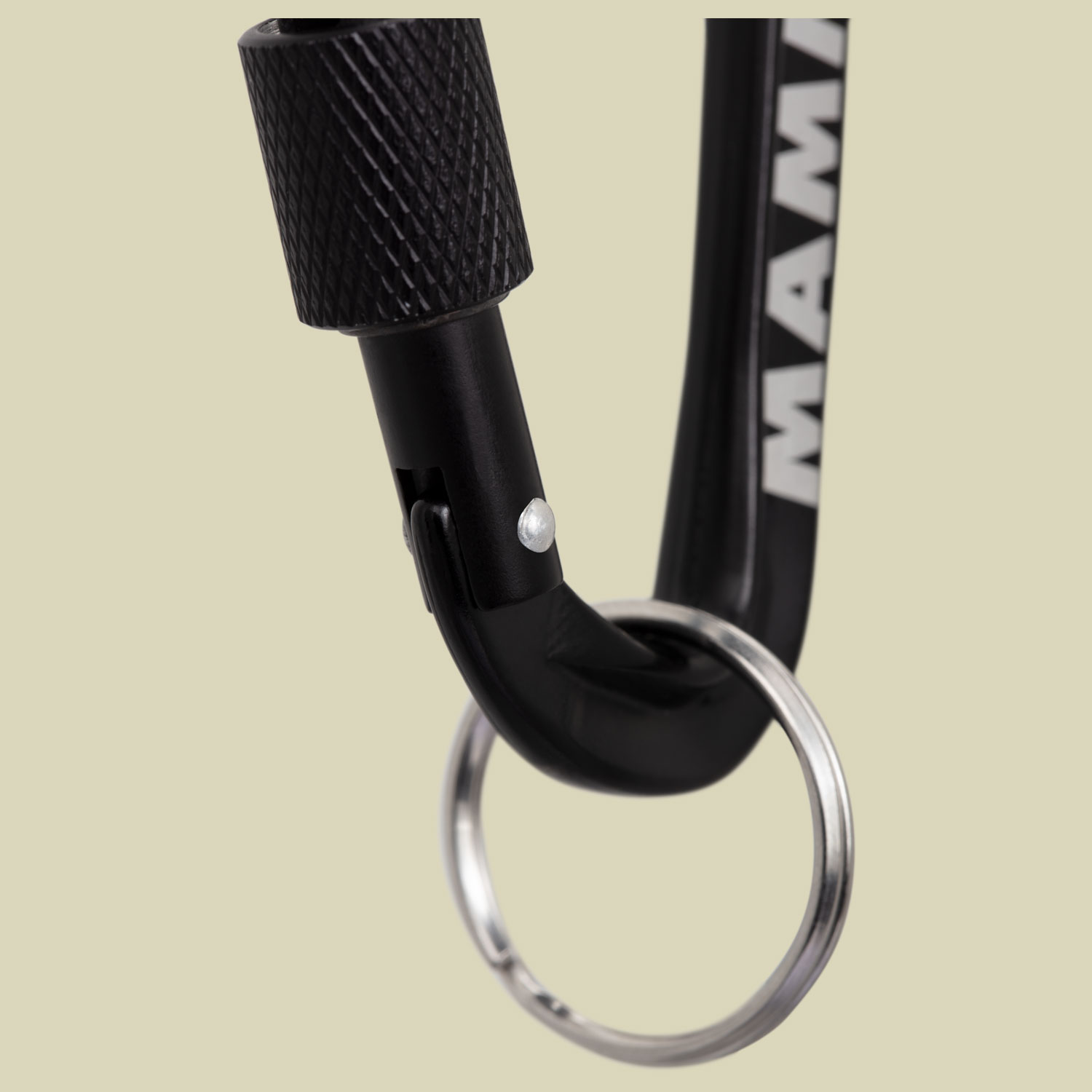 Mammut Mini Carabiner Classic Screwgate S Größe one size Farbe black