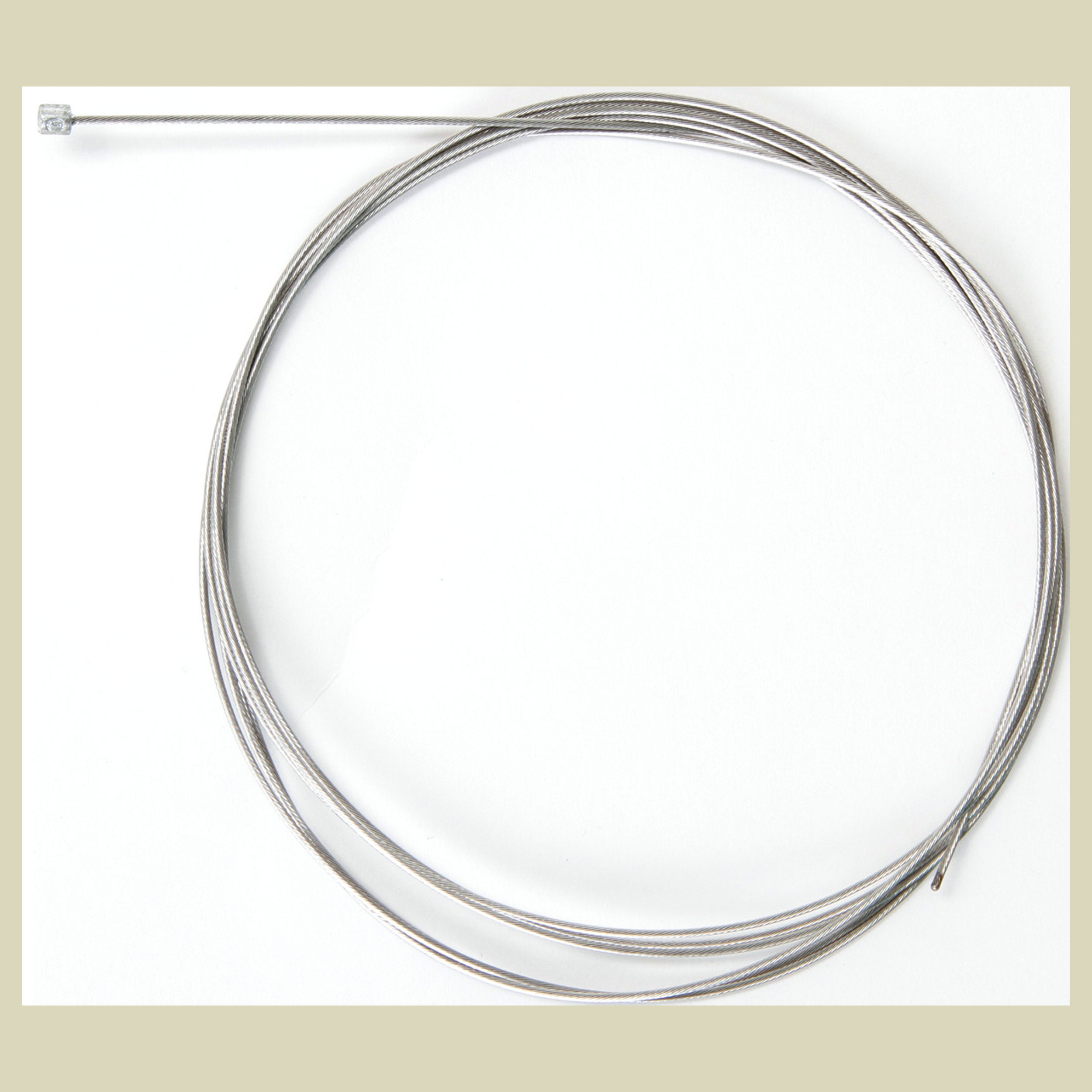 Schaltzug Edelstahl 1.1 mm einzeln, für Triathlon und Tandem, 3100mm lang