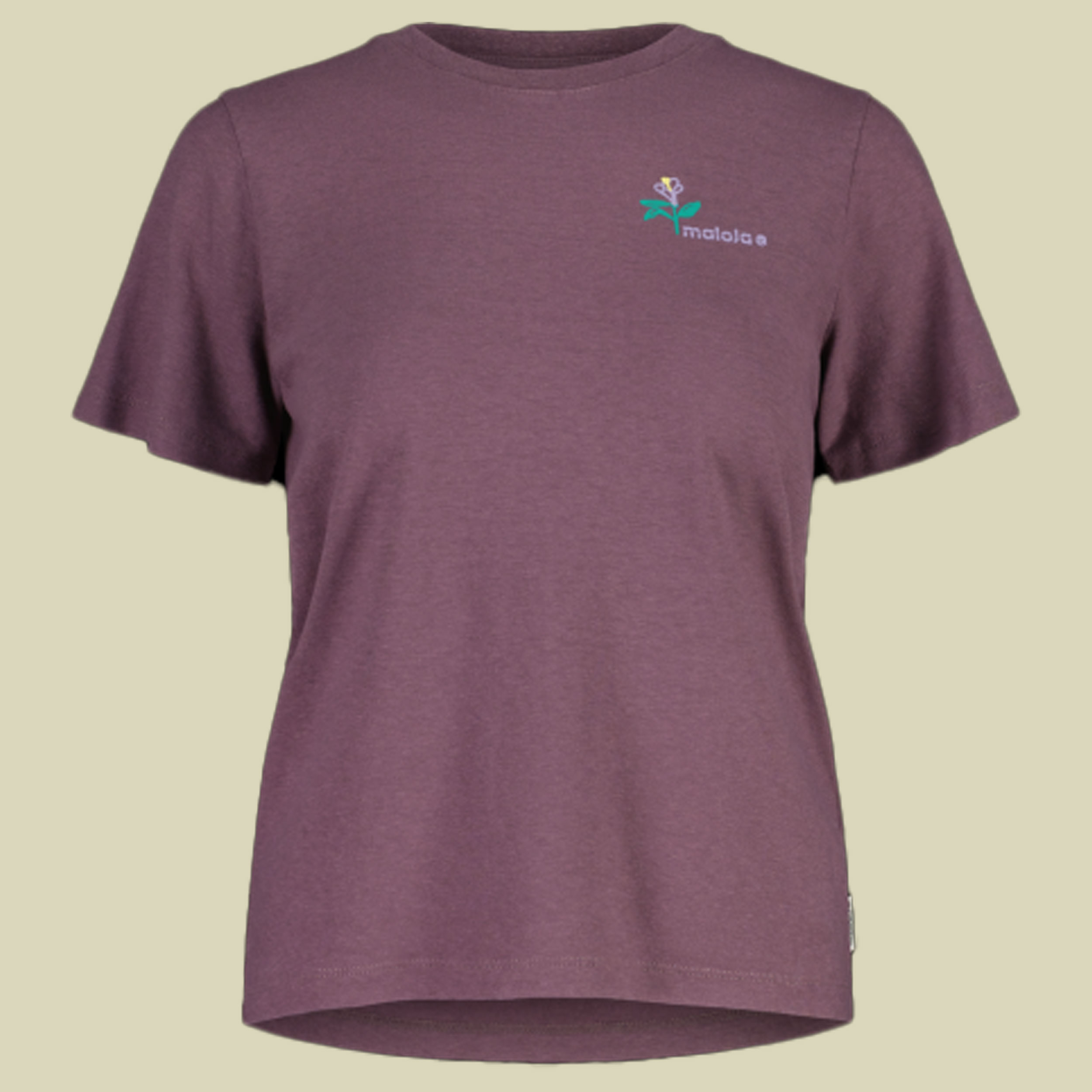 AdamekM. Organic Hemp Tee Women M lila1 - stormy lilac
