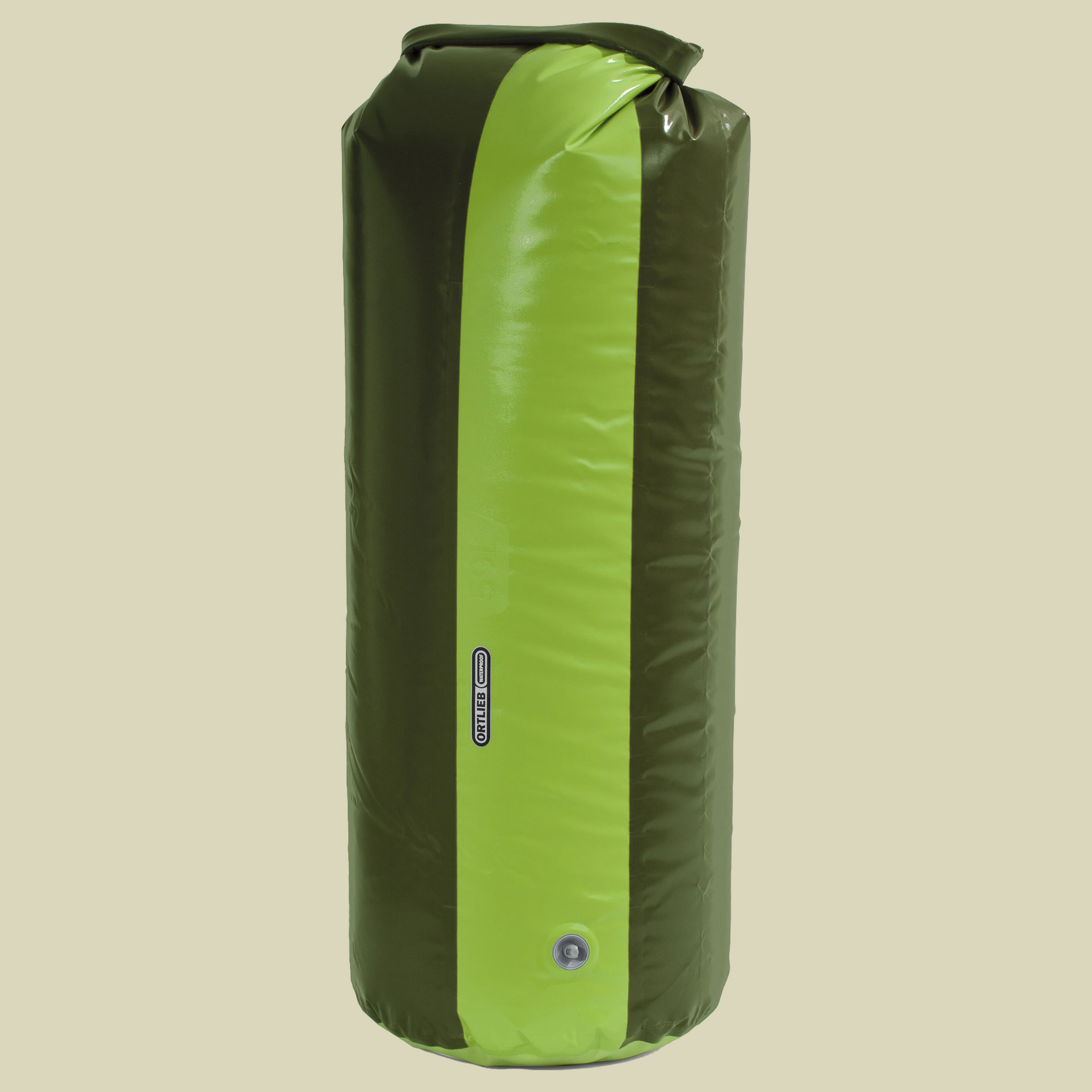 Packsack PD350 mit Ventil Volumen 59 Farbe oliv-limone