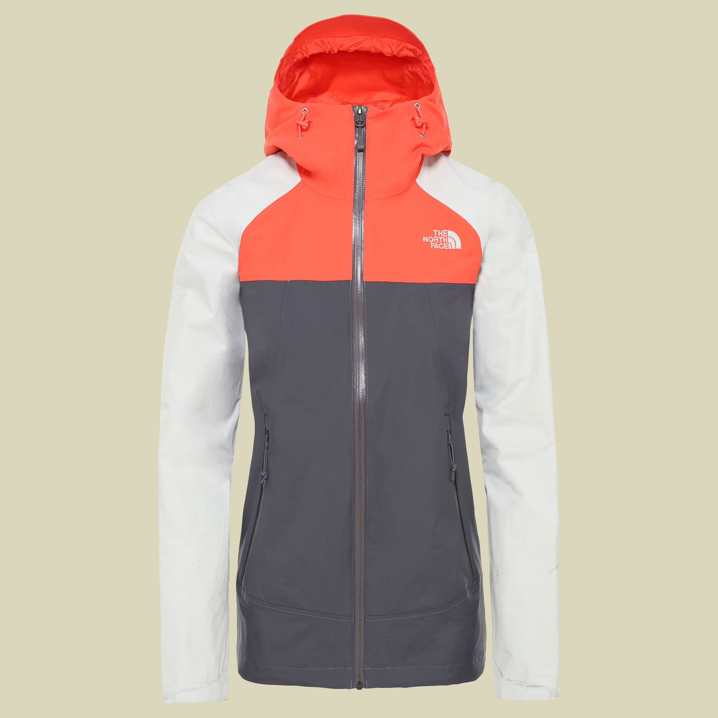 Stratos Jacket Women Größe M Farbe vanadis grey/tin grey/radiant orange