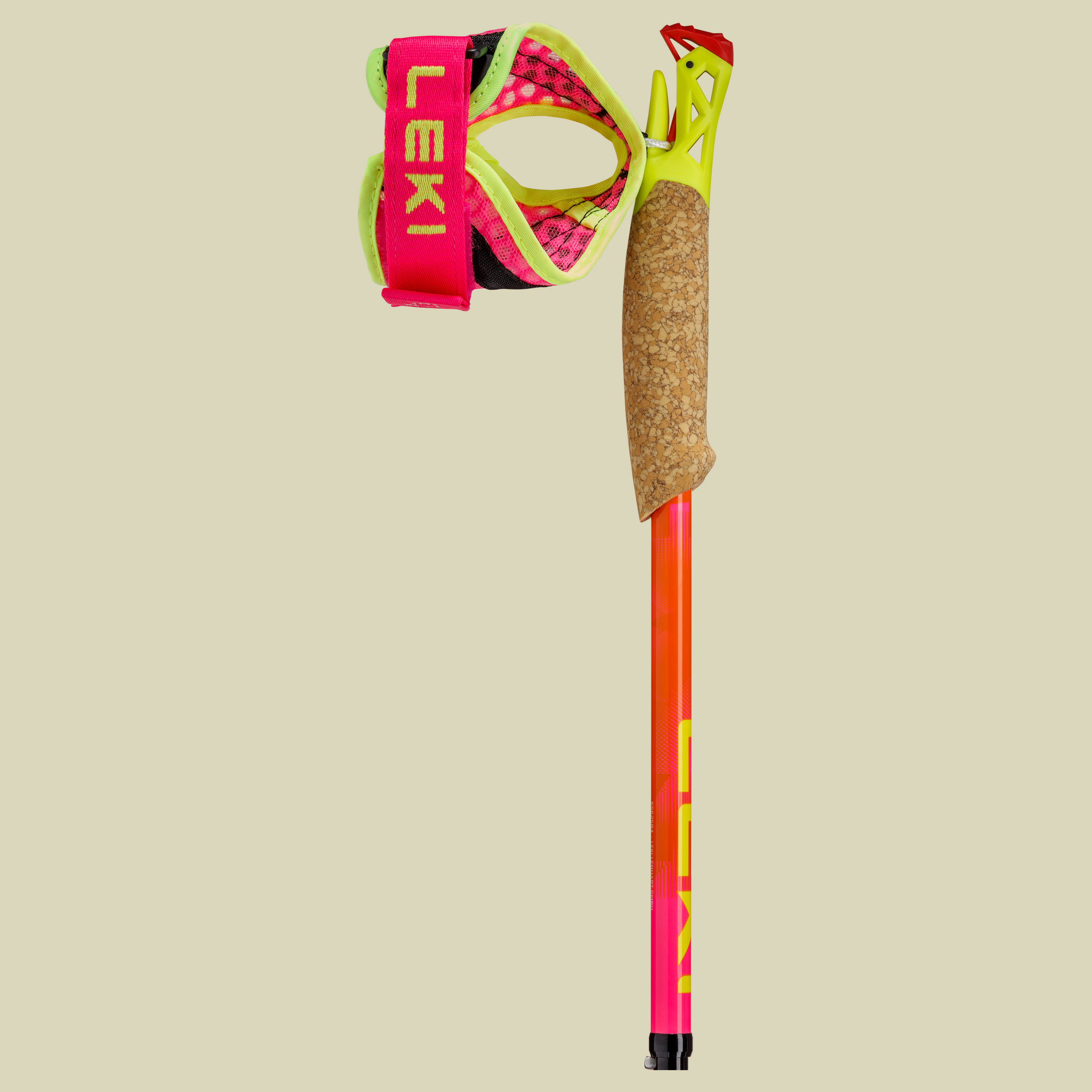 Ultratrail FX.One SuperLite 130 cm mehrfarbig - neonpink-pastellorange-neonyellow