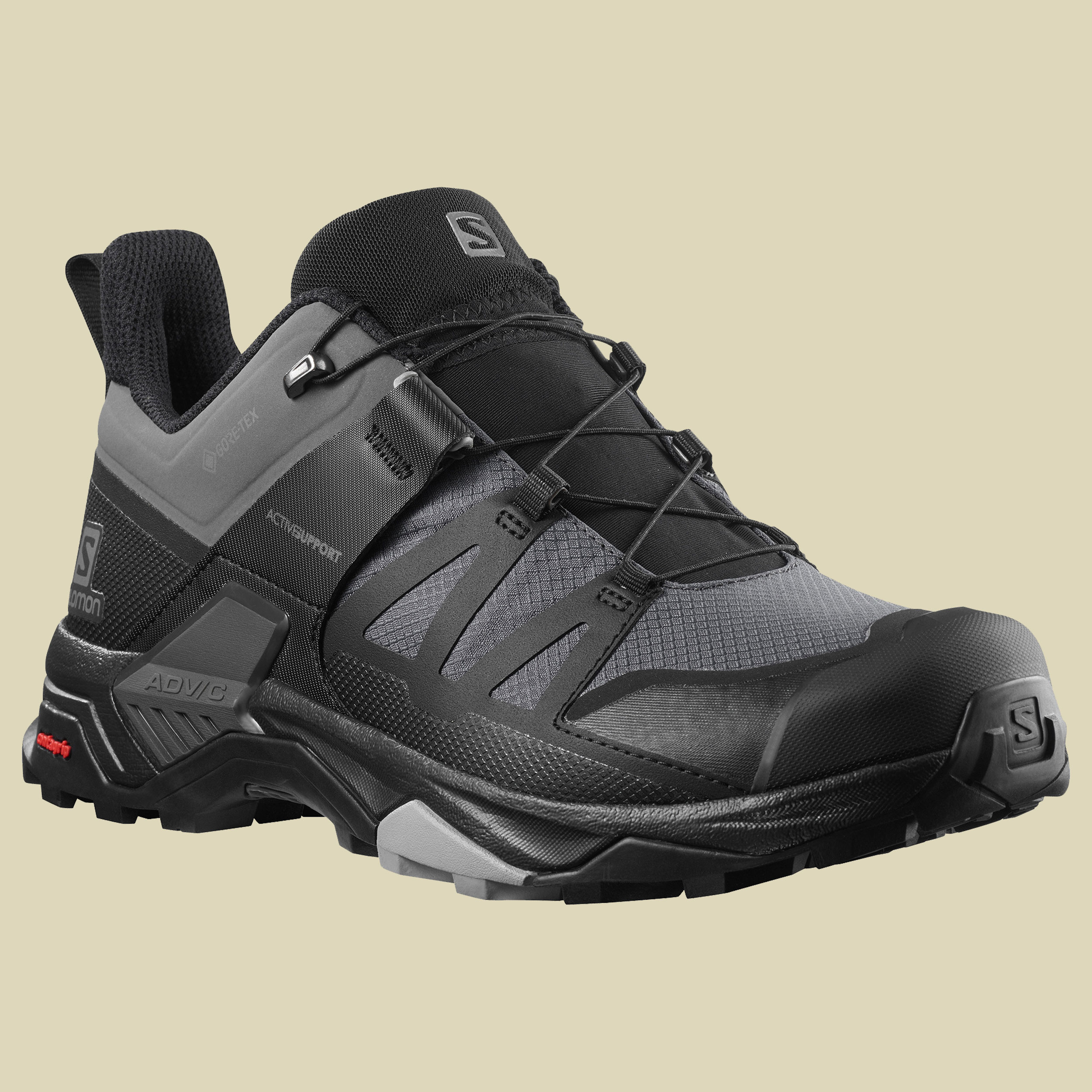 X Ultra 4 Wide GTX Men Größe UK 10 Farbe magnet/black/monument