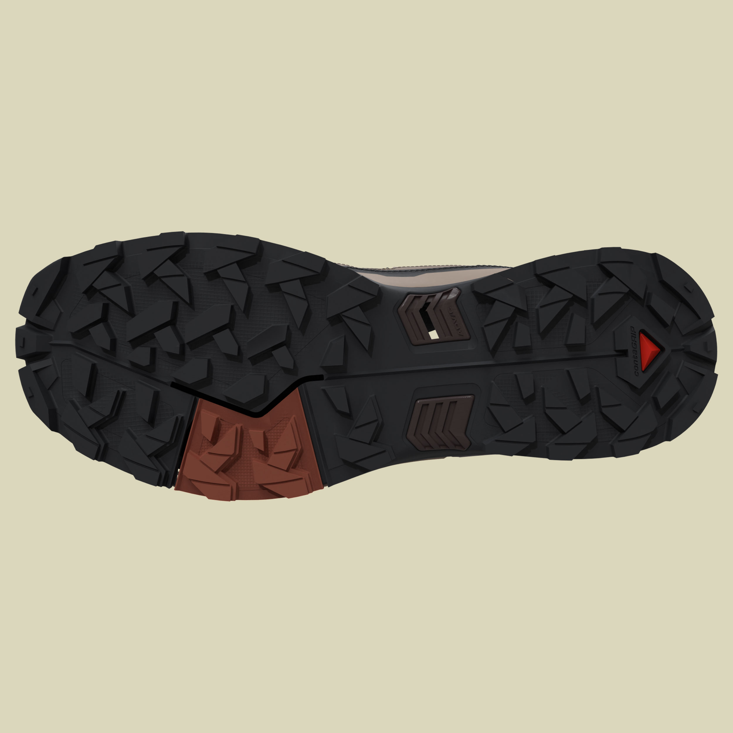 X Ultra 5 GTX Men UK 9 braun - blkcof/walnut/arabi