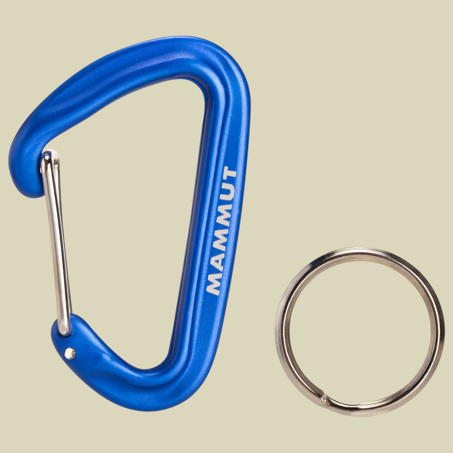 Schlüsselanhänger Mammut Mini Biner Wall Größe one size Farbe assorted