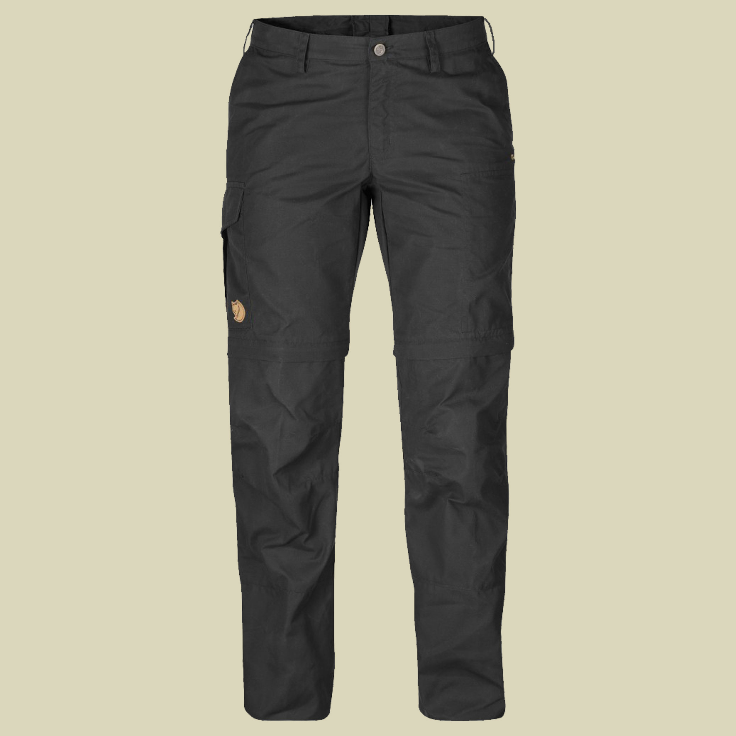 Karla Zip-Off Trousers Größe 42 Farbe dark grey