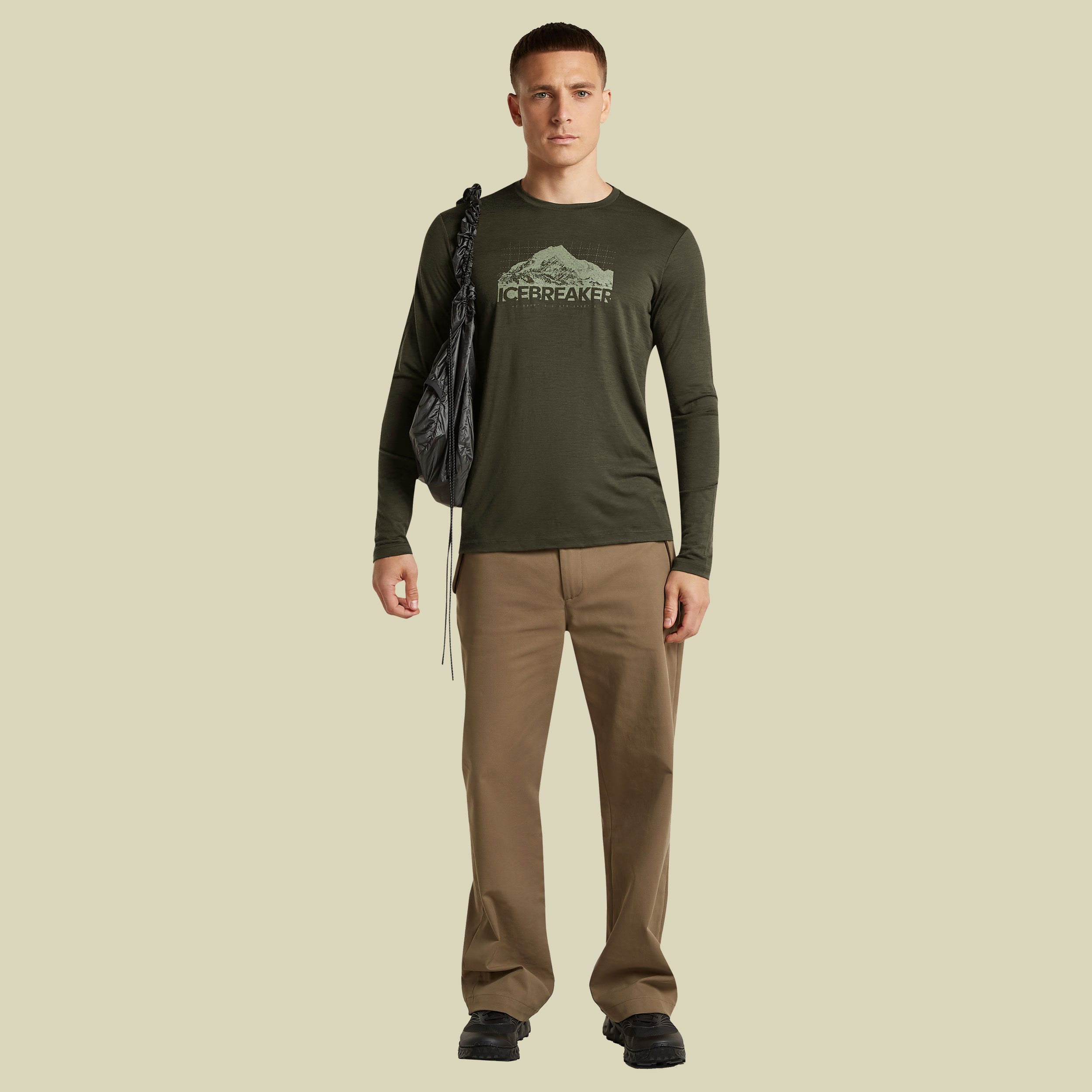 Merino 150 Tech Lite LS Tee Aoraki Explorer Men XL grün - dark loden