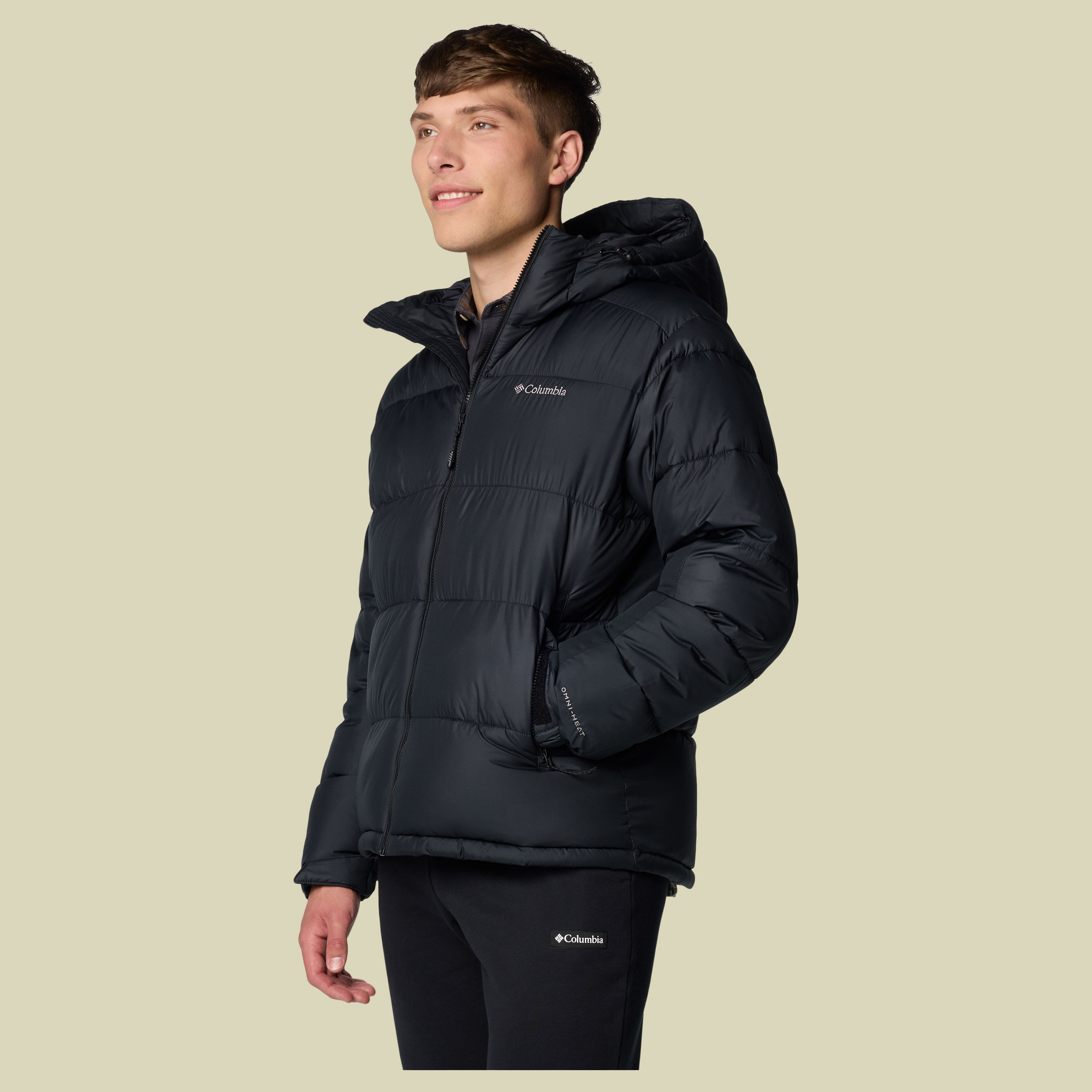 Pike Lake II Hooded Jacket Men schwarz XL - Farbe black