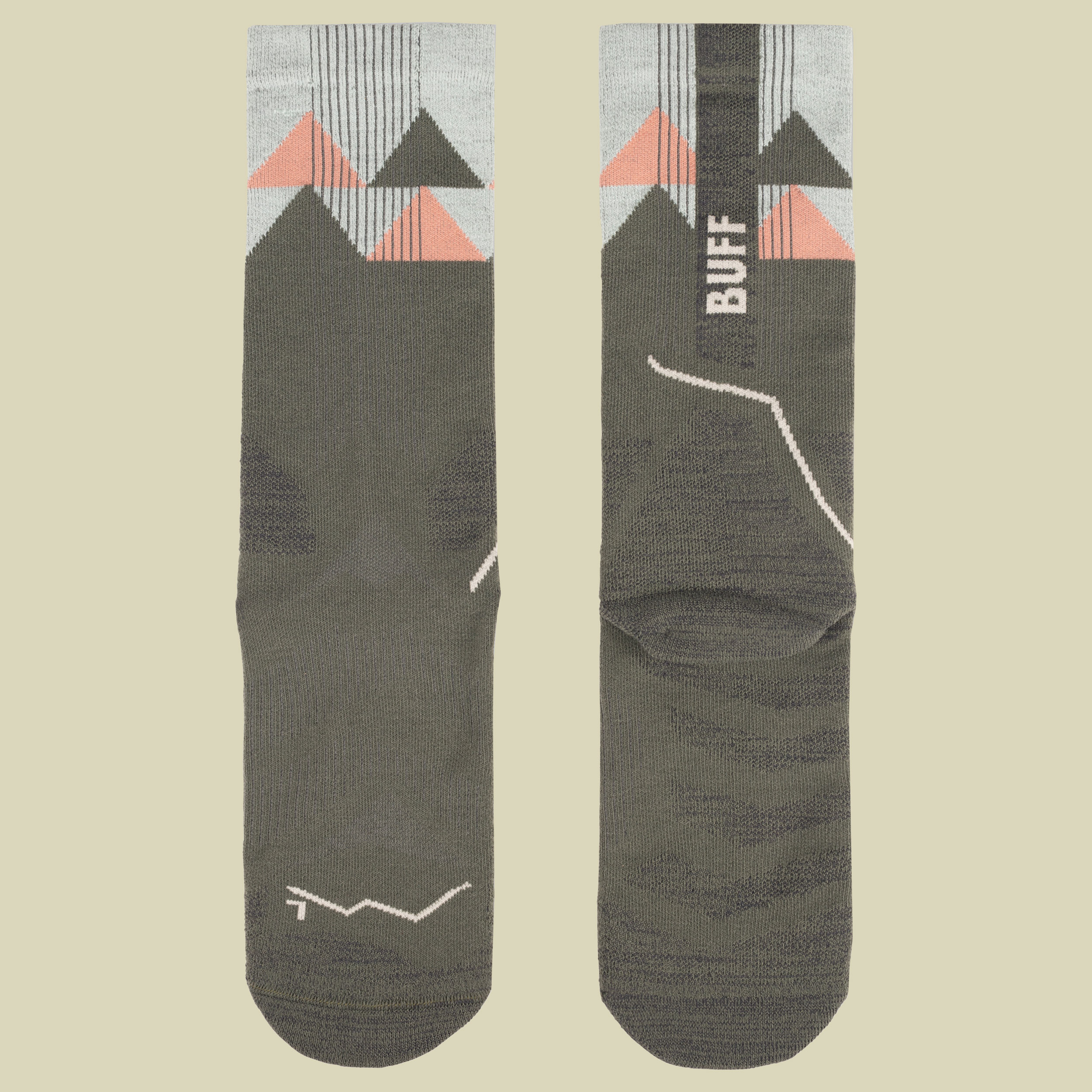 Thermonet Crew Socks 45-47 (XL) grün - beetle green