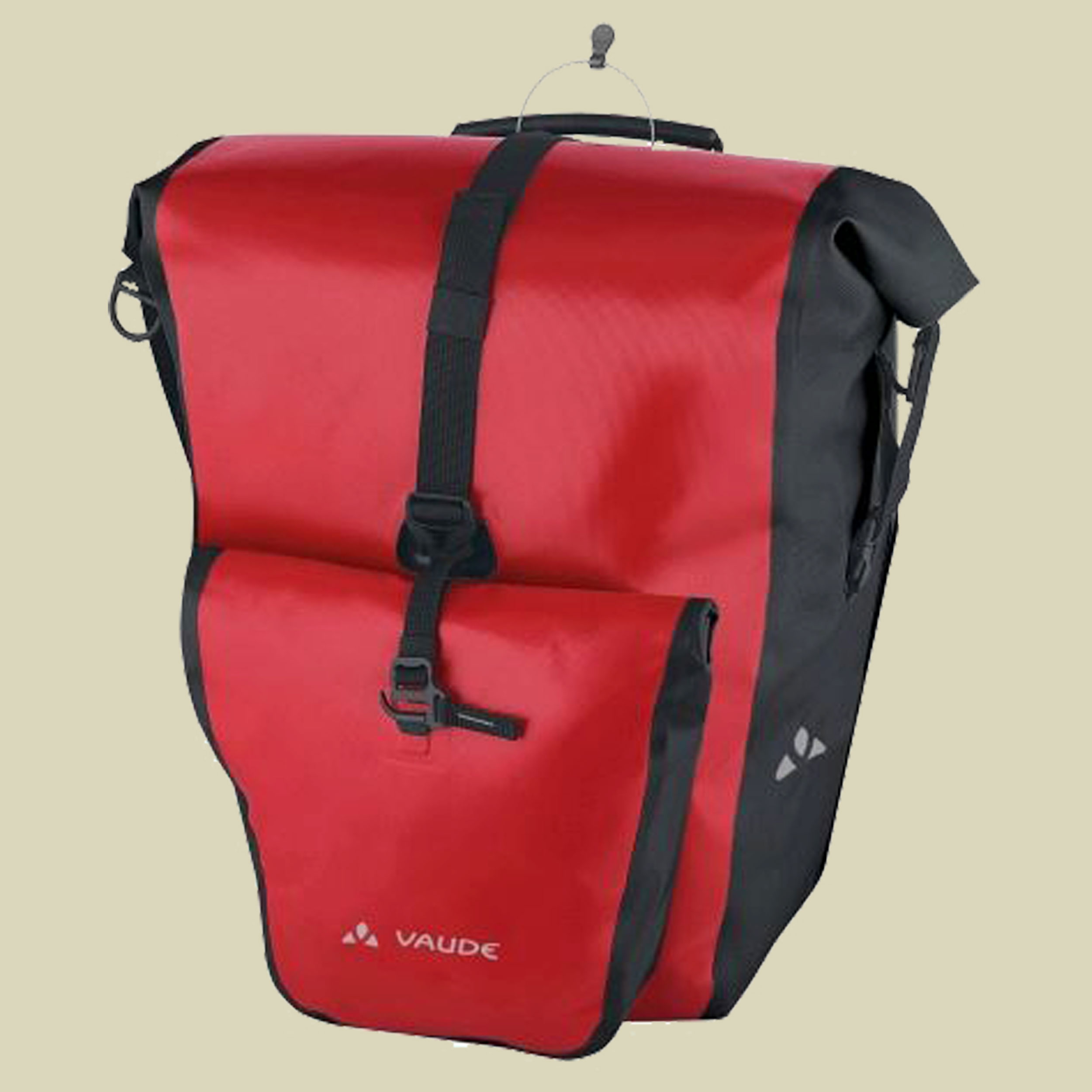 Aqua Back Plus Hinterradtasche Volumen 51 Farbe apple green