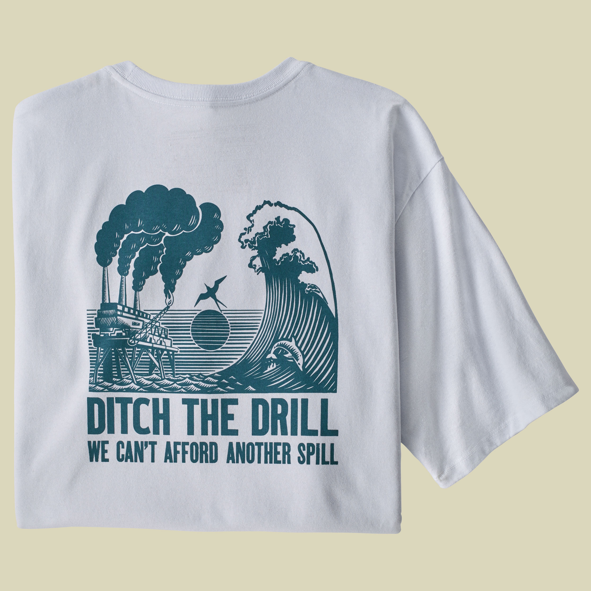 Ditch the Drill Responsilibi-Tee Men Größe XL  Farbe white