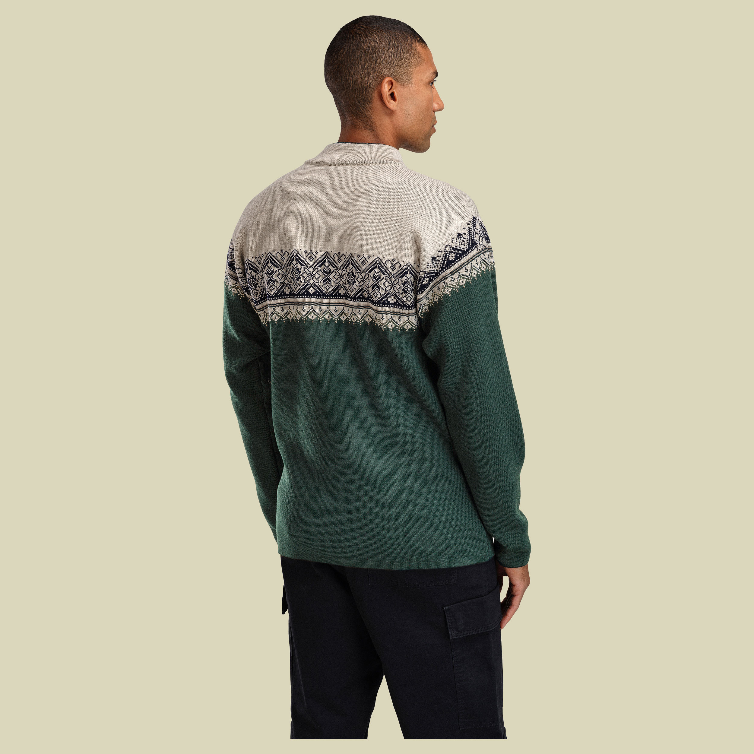 Moritz Sweater Men grün XL - pine green/sand mel/marine