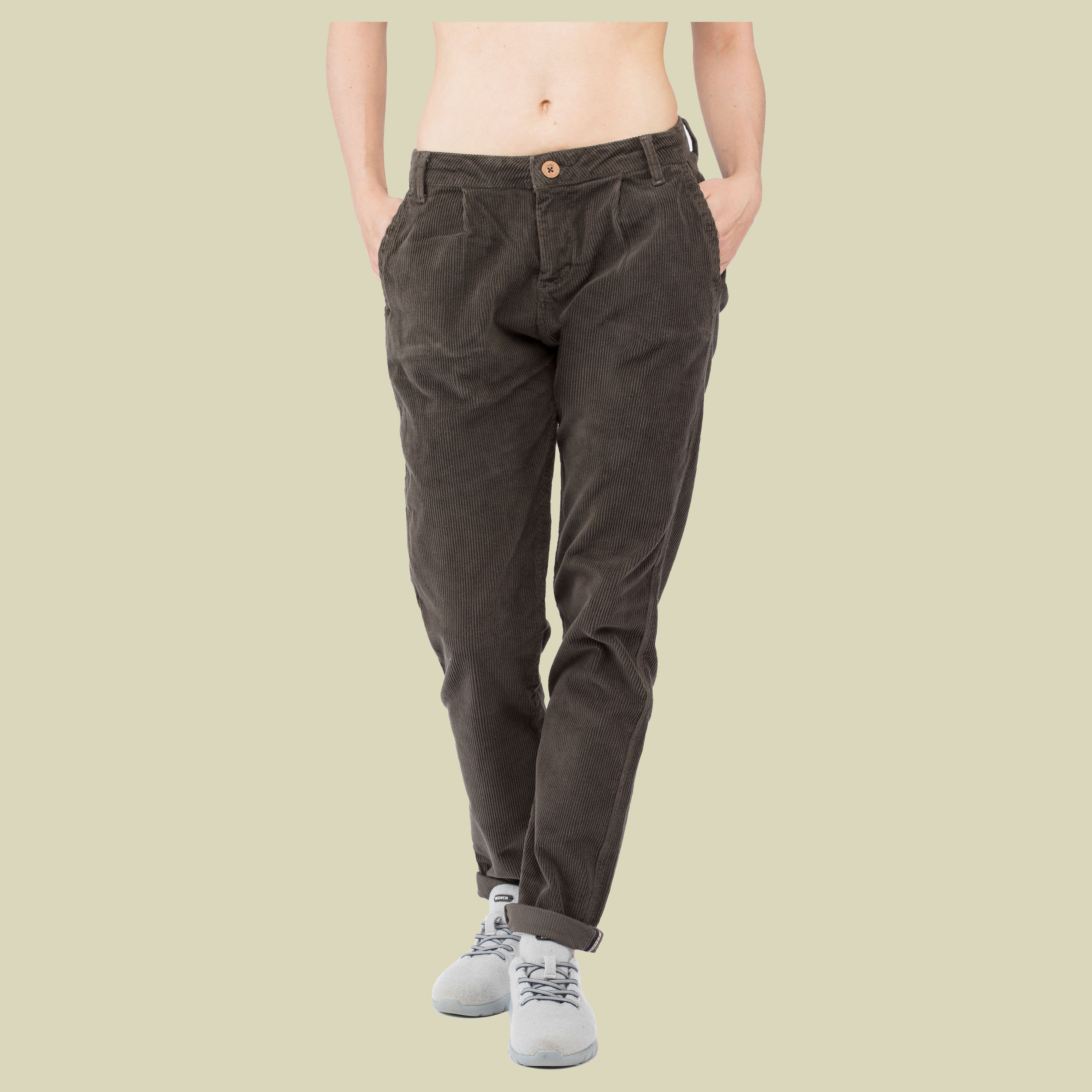 Magdalena Pant Women 42 grau - dark grey