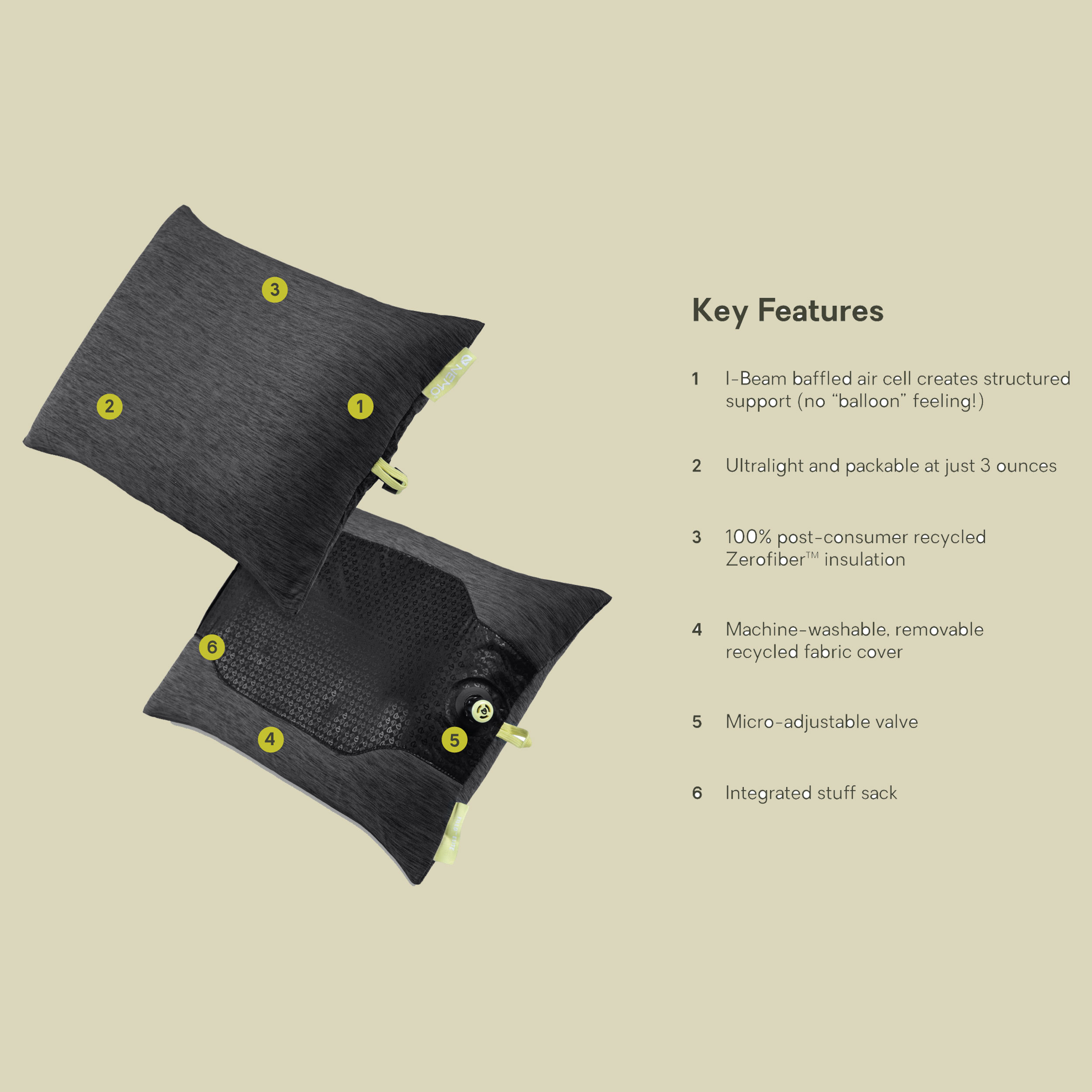 Fillo Elite mehrfarbig one size - black pearl/citron