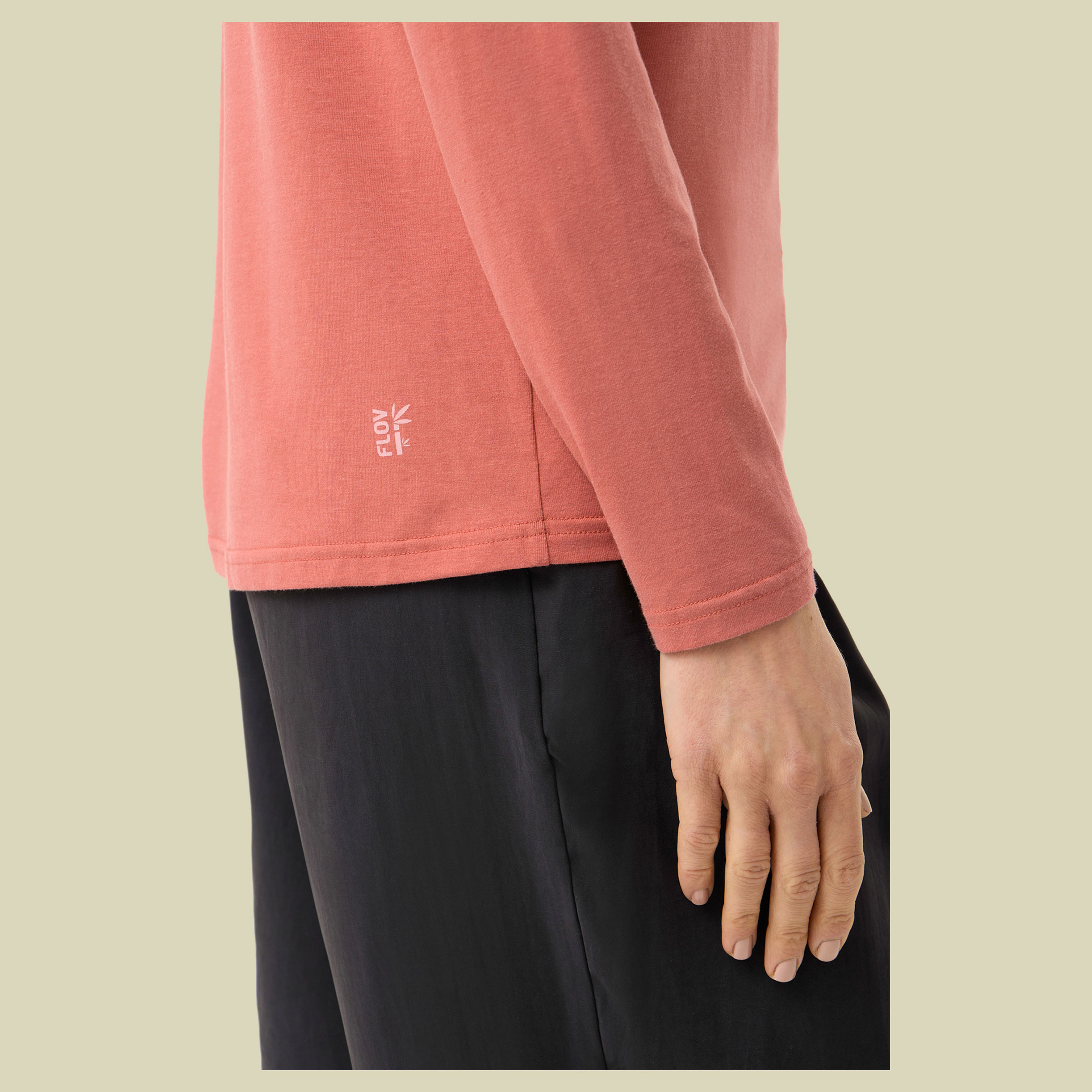 Paria Longsleeve Bamboo Women XXL pink - pink/pink