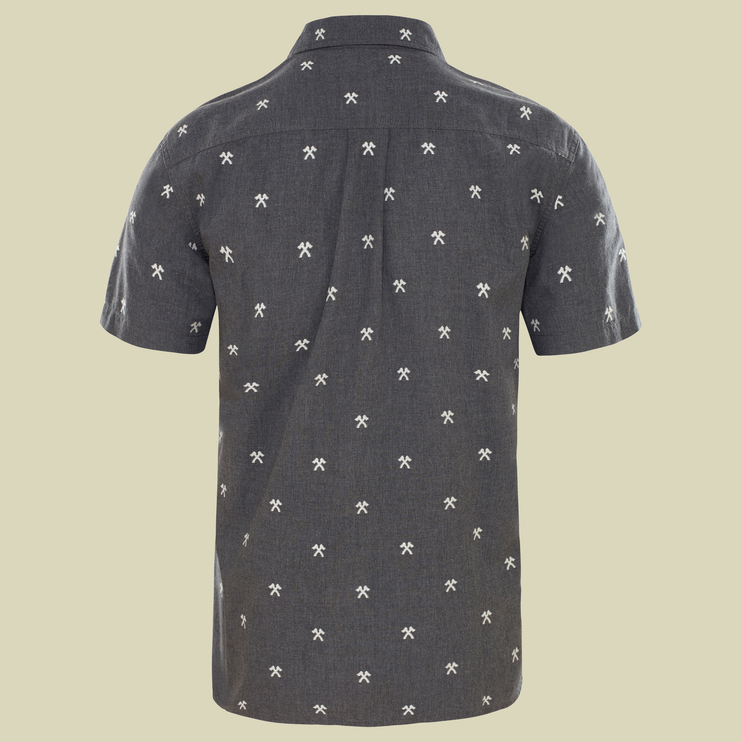 S/S Baytrail Jaquard Shirt Men Größe S Farbe weathered black heather hatchet jacquard