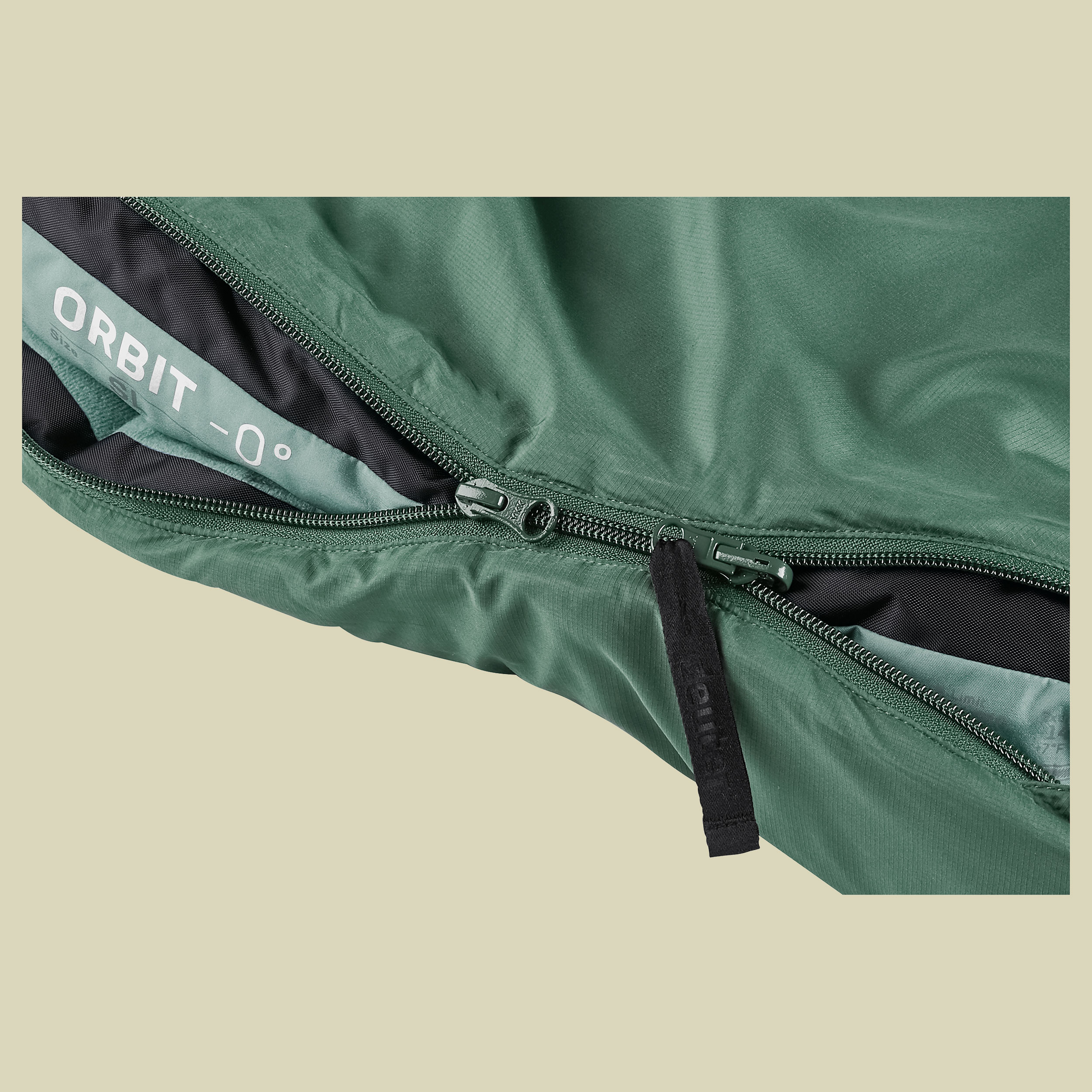 Orbit 0 Grad SL Women bis Körpergröße 175 cm (SL) Farbe ivy-sage, Reißverschluss links