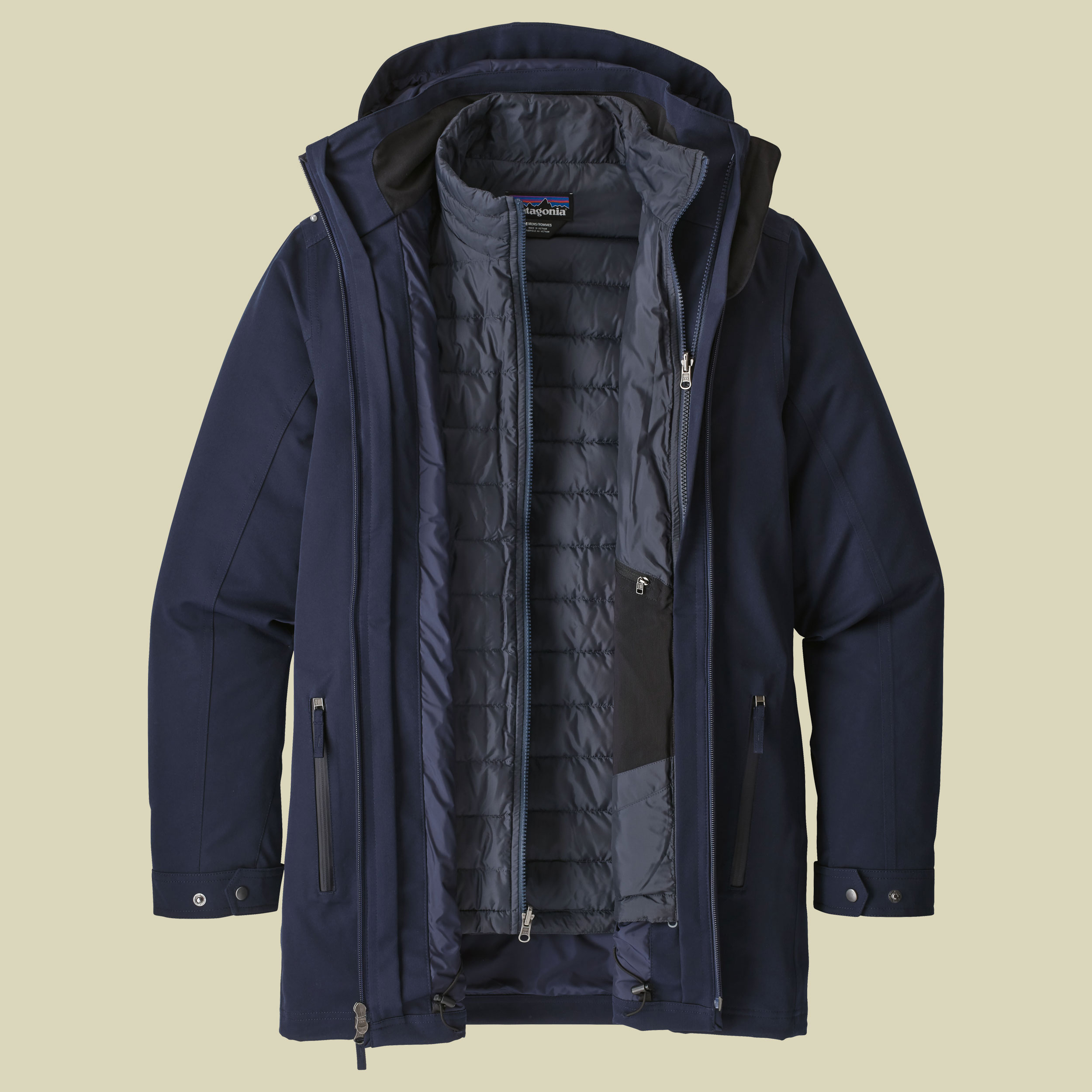Tres 3-in1 Parka Men Größe M Farbe navy blue