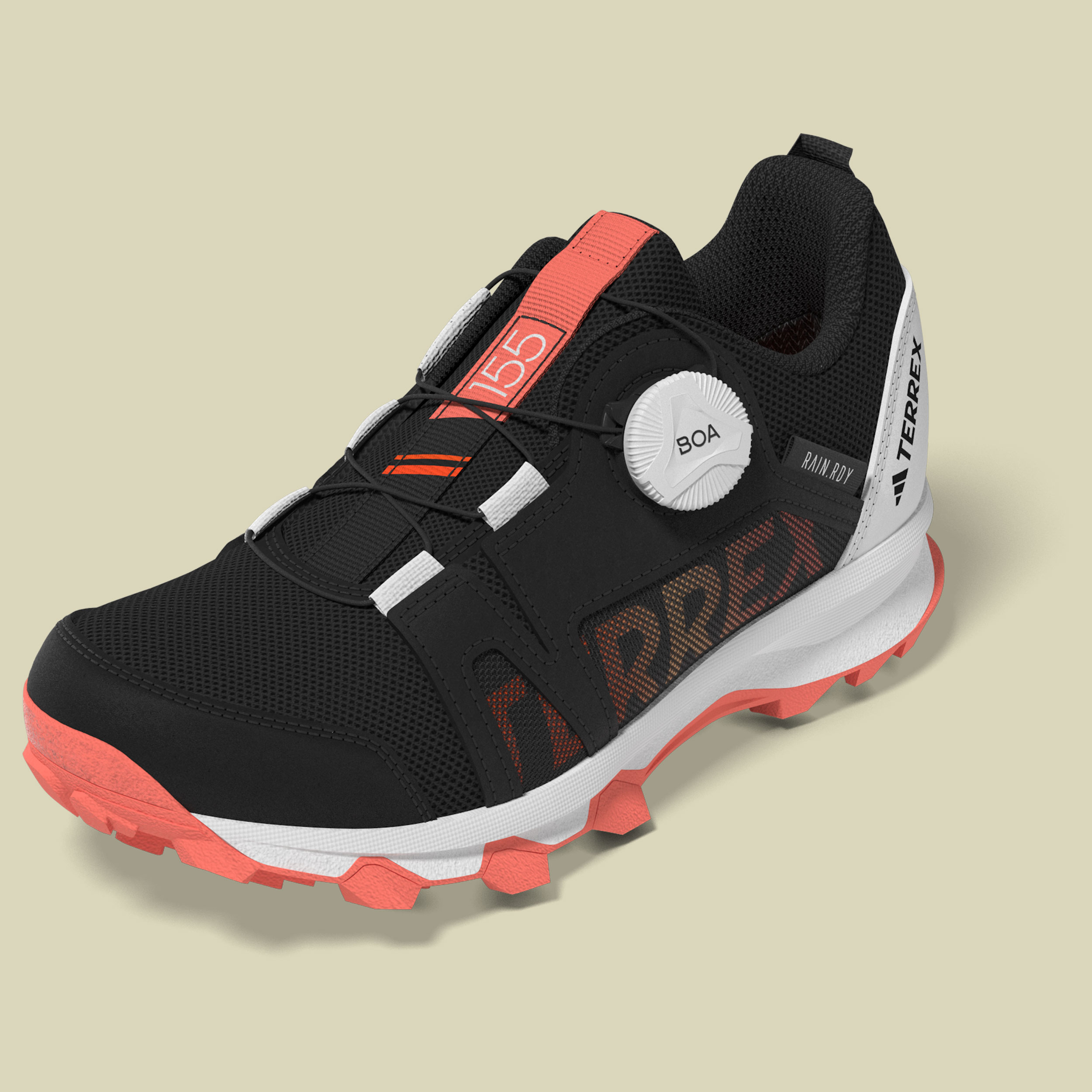 Terrex Agravic Boa R.RDY Kids Größe 33,5 Farbe core black/crystal white/impact orange