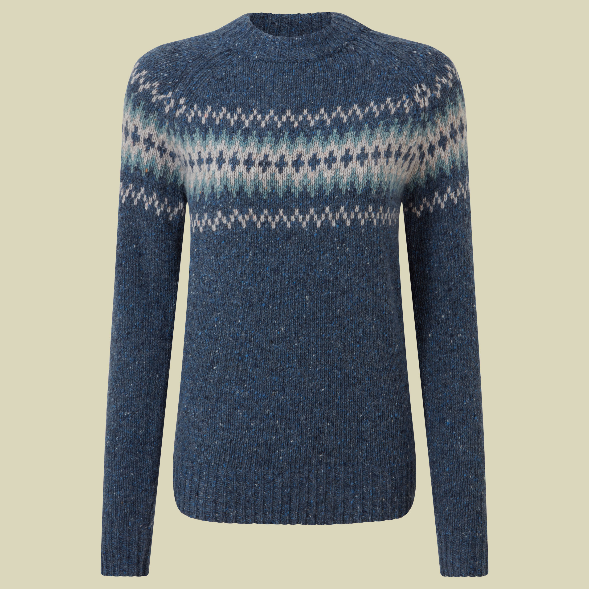 Dumji Crew Sweater Women Größe XL Farbe neelo blue