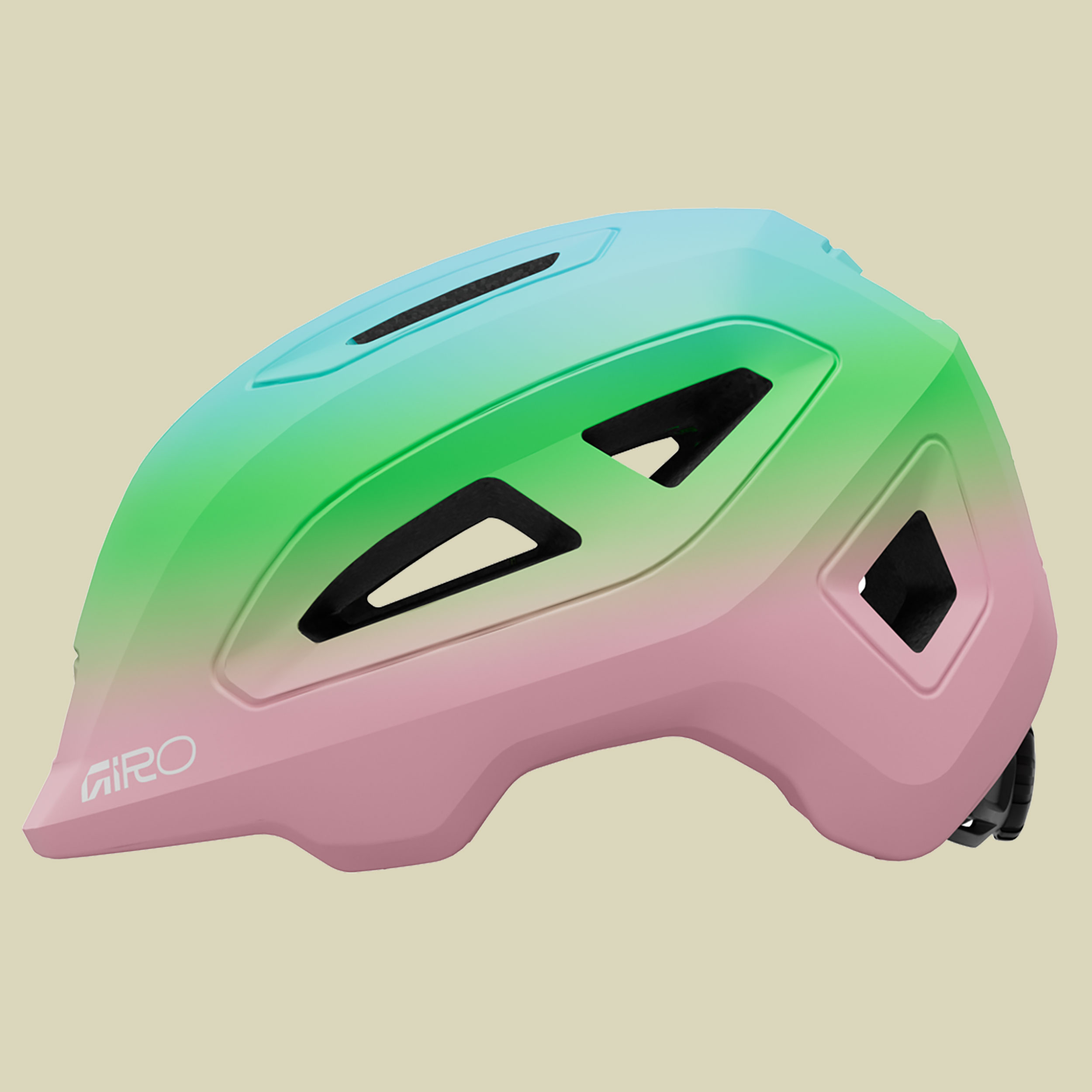Giro Scamp II S pink - matte pink/green