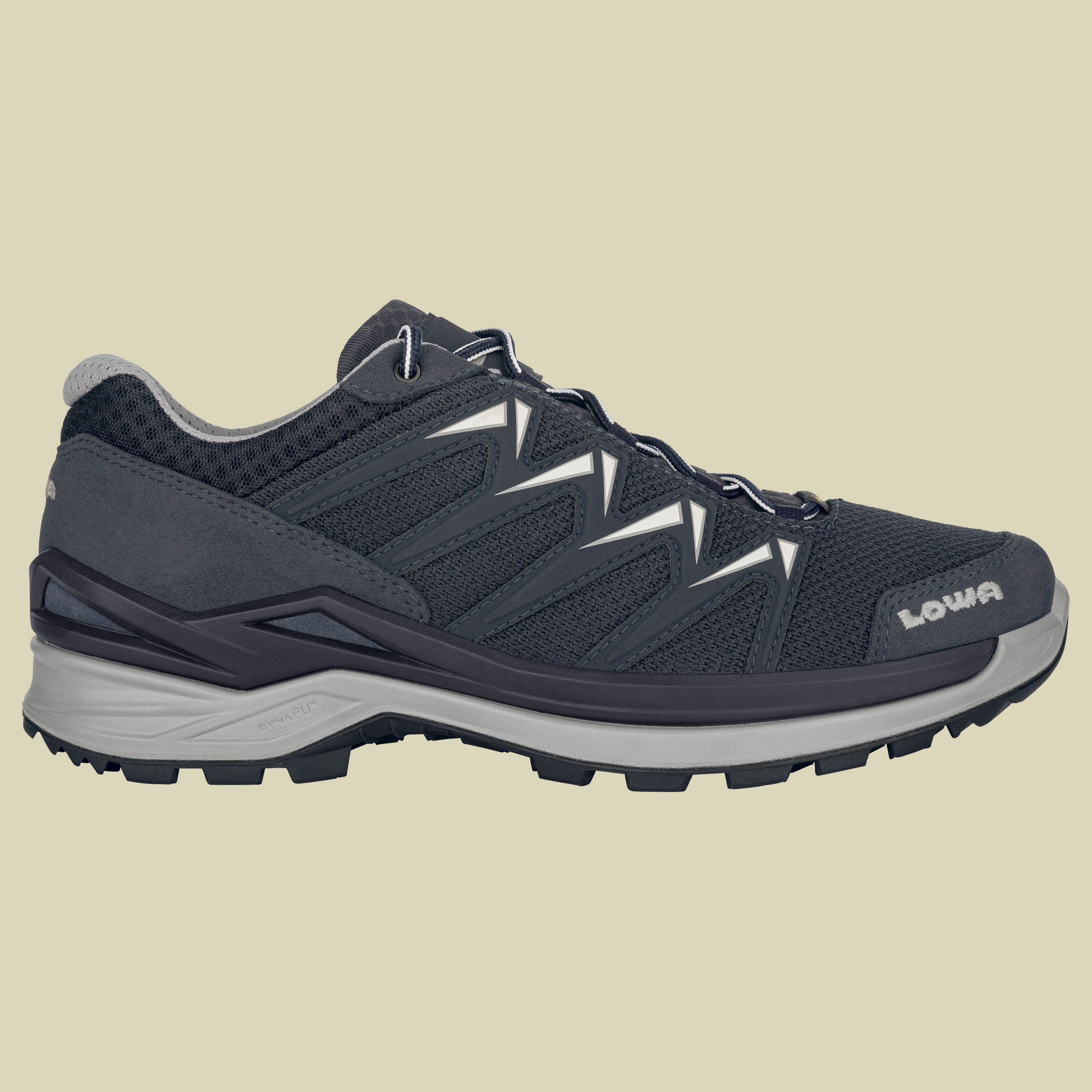 Lowa Innox Pro GTX Lo Men UK 10,5 blau - stahlblau/offwhite