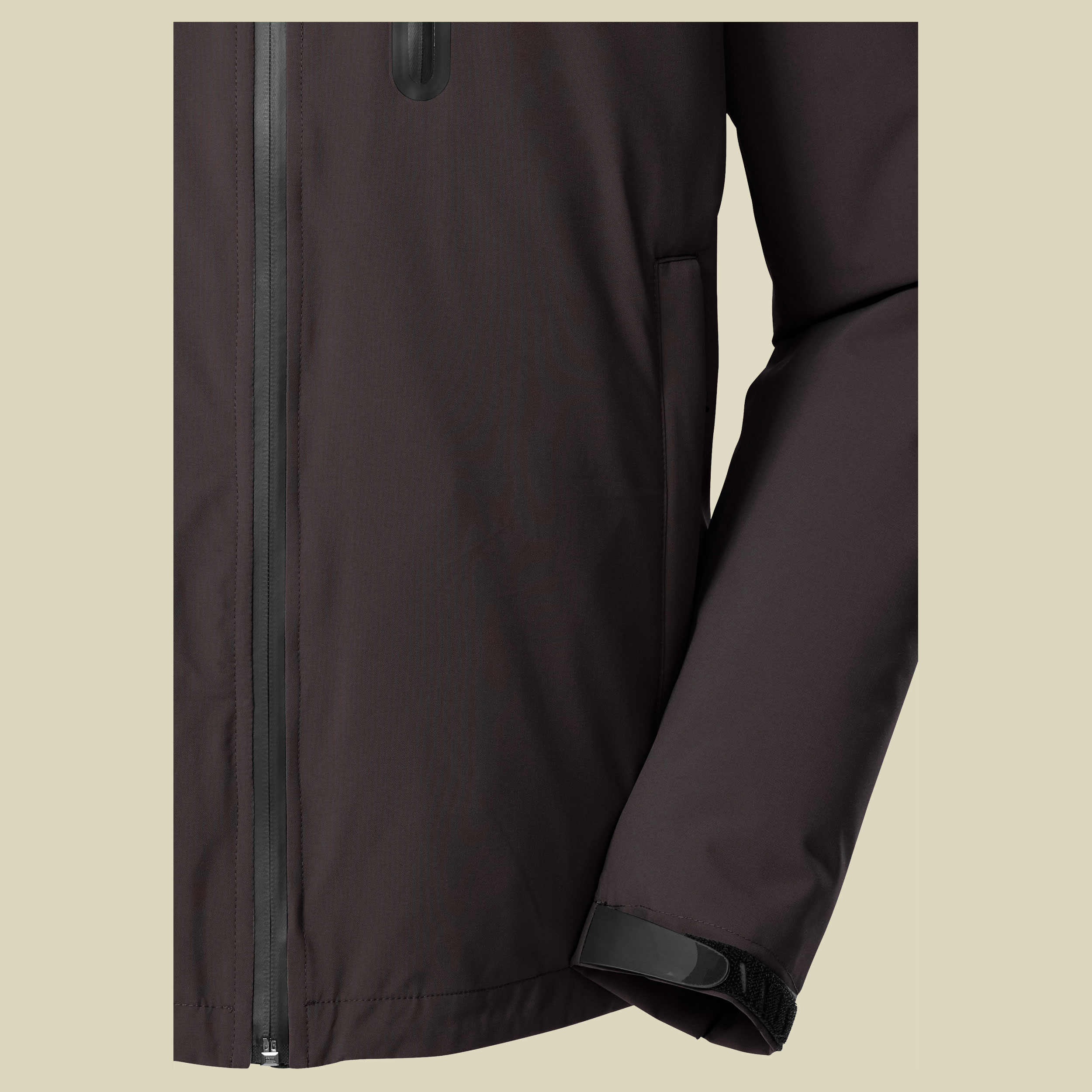 Funktionsjacke mit Kapuze und einzippbarer Steppjacke Men XXL ebenholz