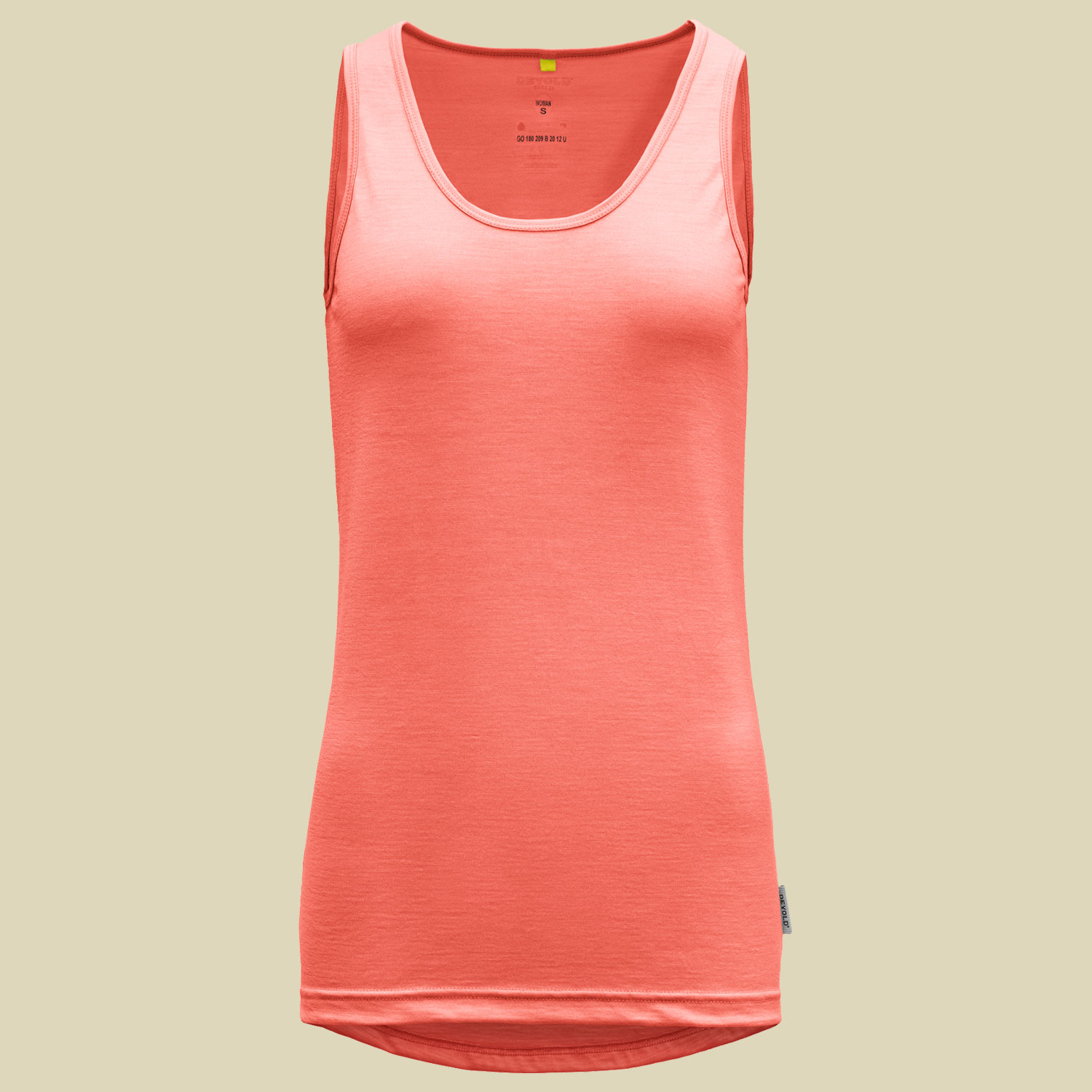 Eika Merino 150 Tank Women Größe S Farbe coral