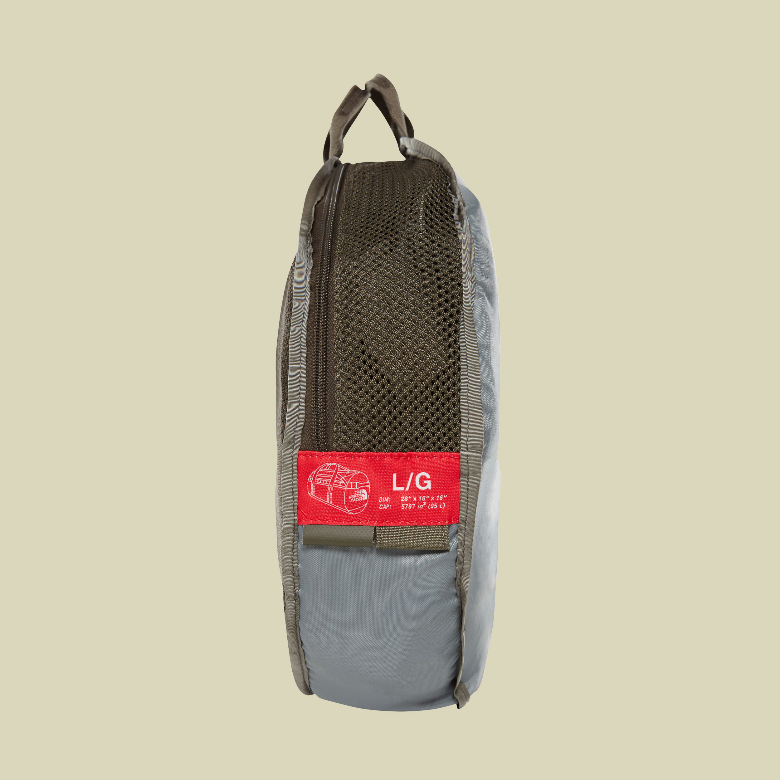 Base Camp Duffel L Volumen 95 Farbe new taupe green/new taupe green