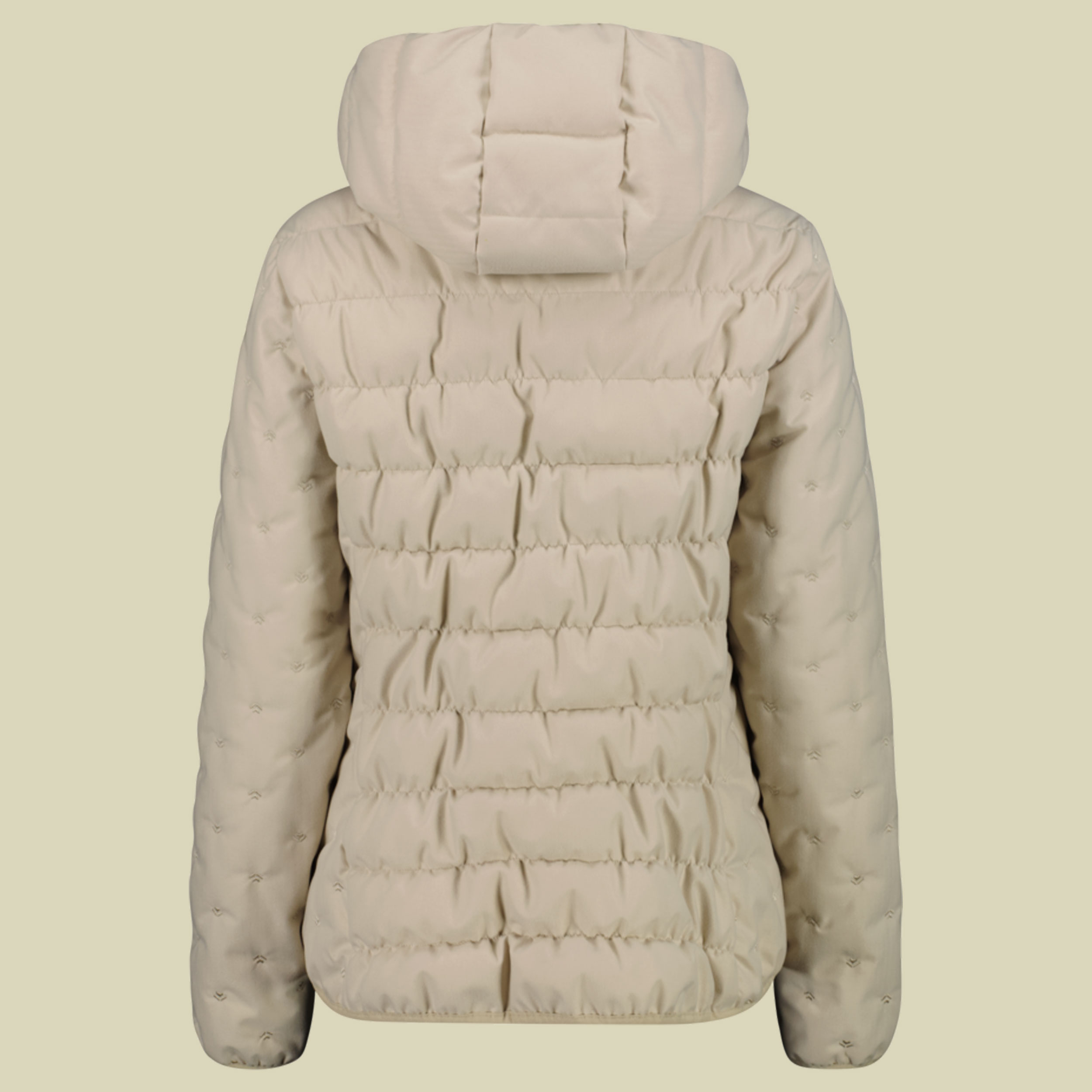 Jacket Fix Hood Melange Women 36K2386 42 beige - kaki melange