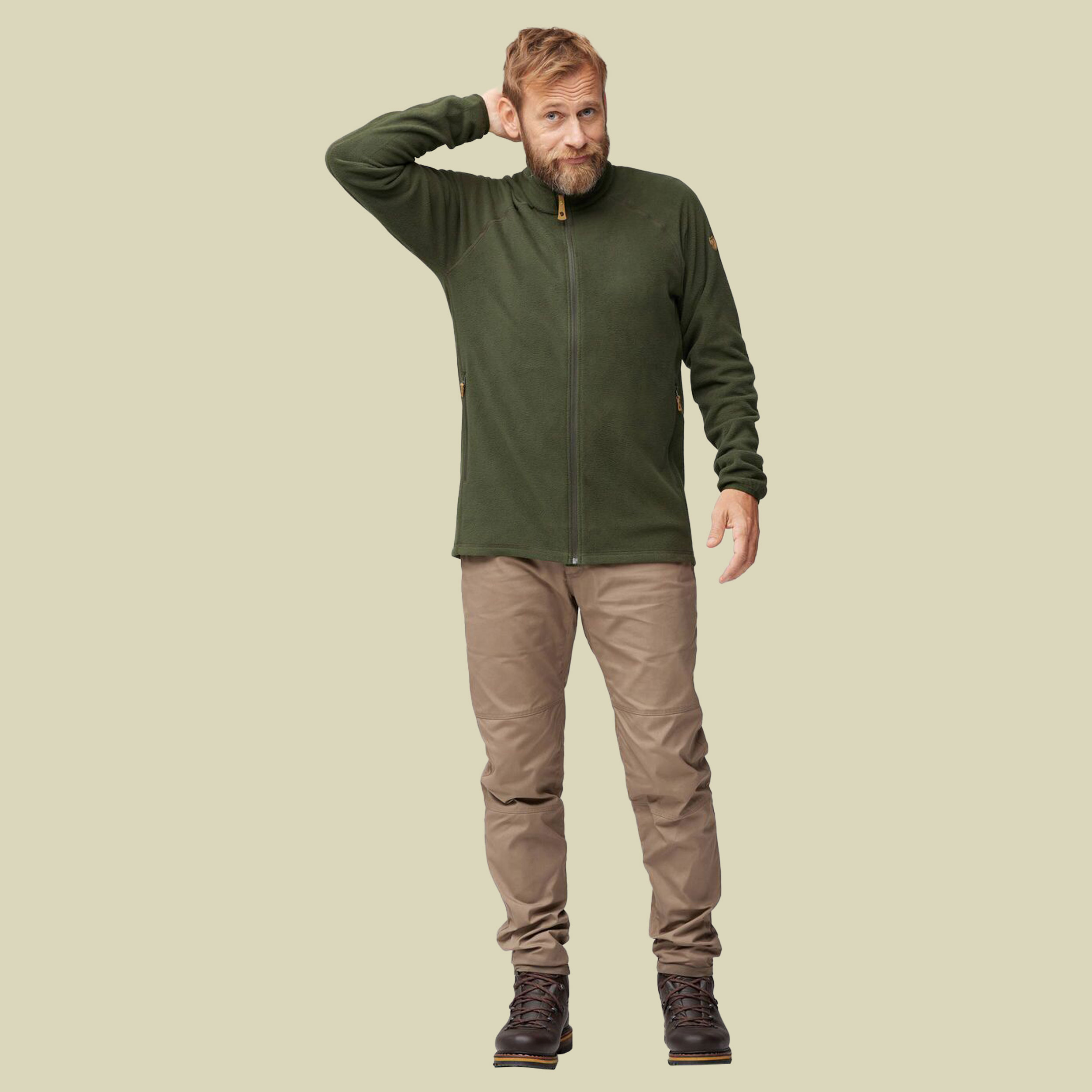 Övik Lite Fleece Jacket Men XXL grün - deep forest