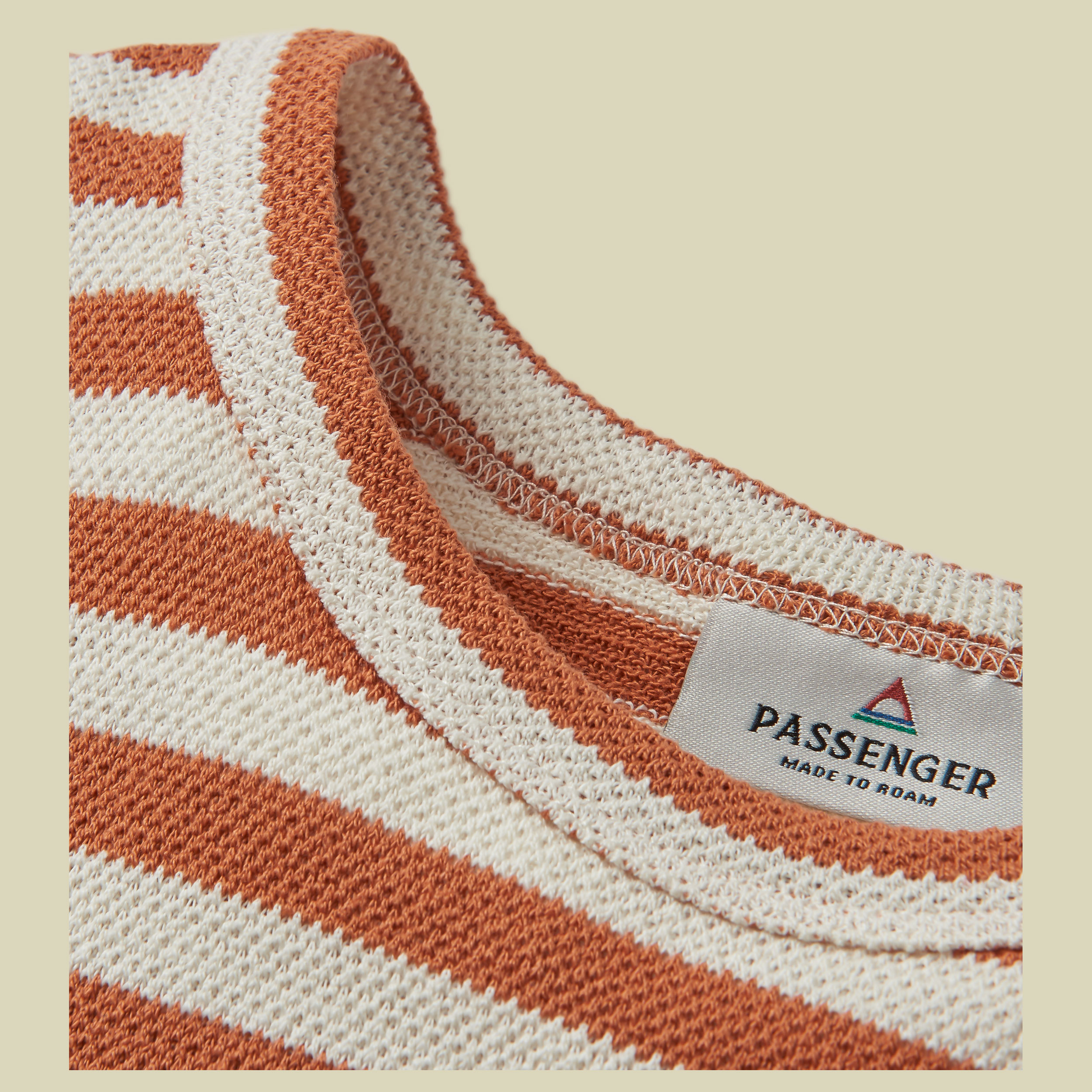 Panorama Organic Cotton T-Shirt Women S mehrfarbig - glazed ginger